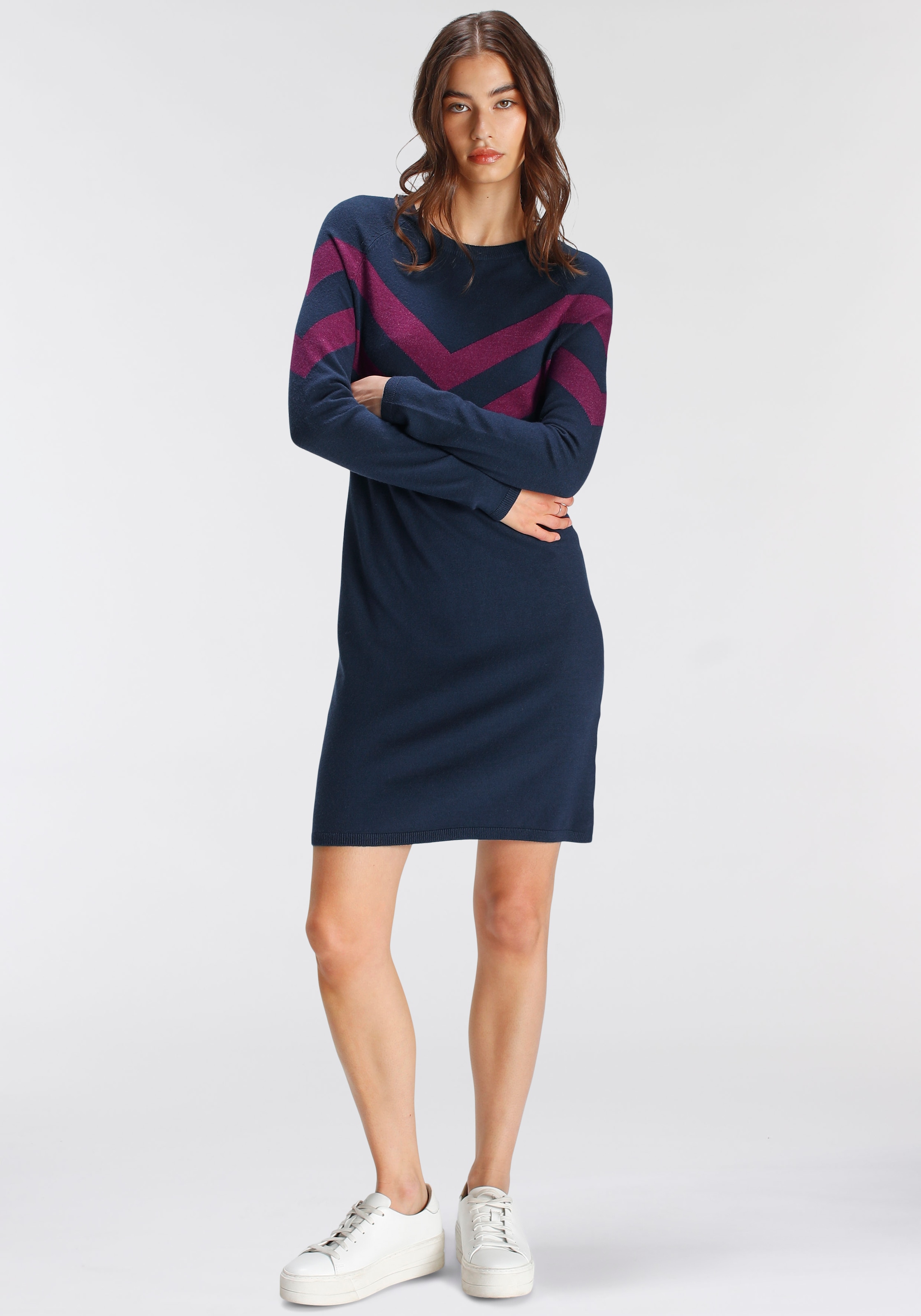 Tamaris Strickkleid, mit Streifen-Muster kaufen bei online Schweiz Jelmoli-Versand
