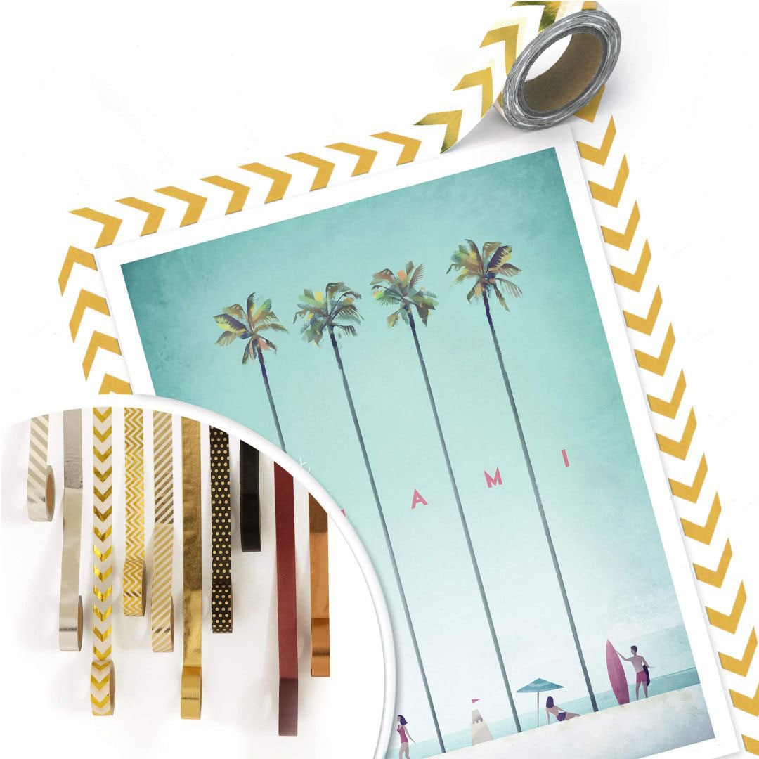 Wall-Art Poster Strand«, (1 St.), »Palmen | Wandposter Strand, Urlaub Jelmoli-Versand bestellen Miami Bild, online Wandbild, Poster
