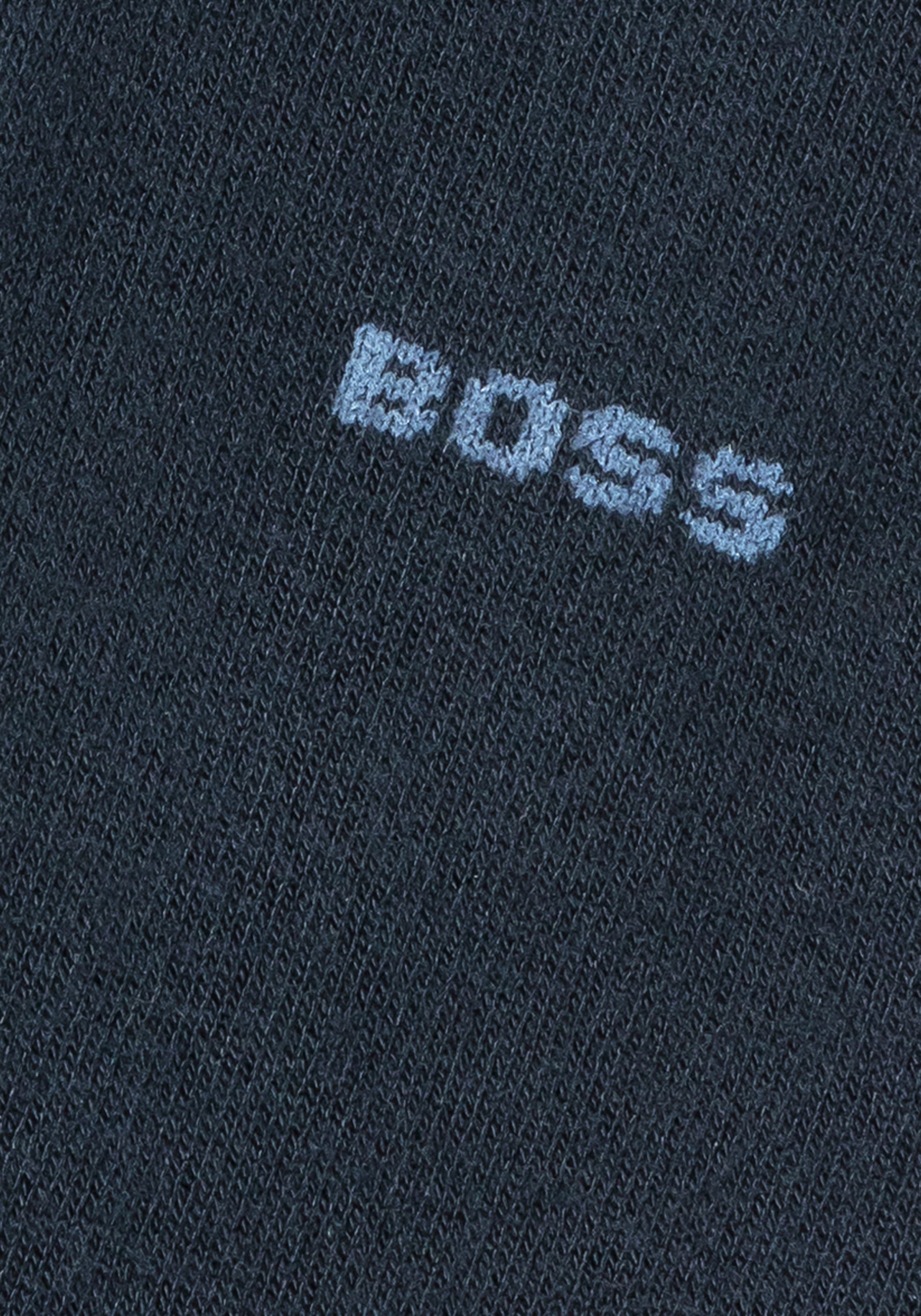 BOSS Businesssocken »2P RS Bamboo 1027«, (Packung, 2 Paar), mit Strickbündchen