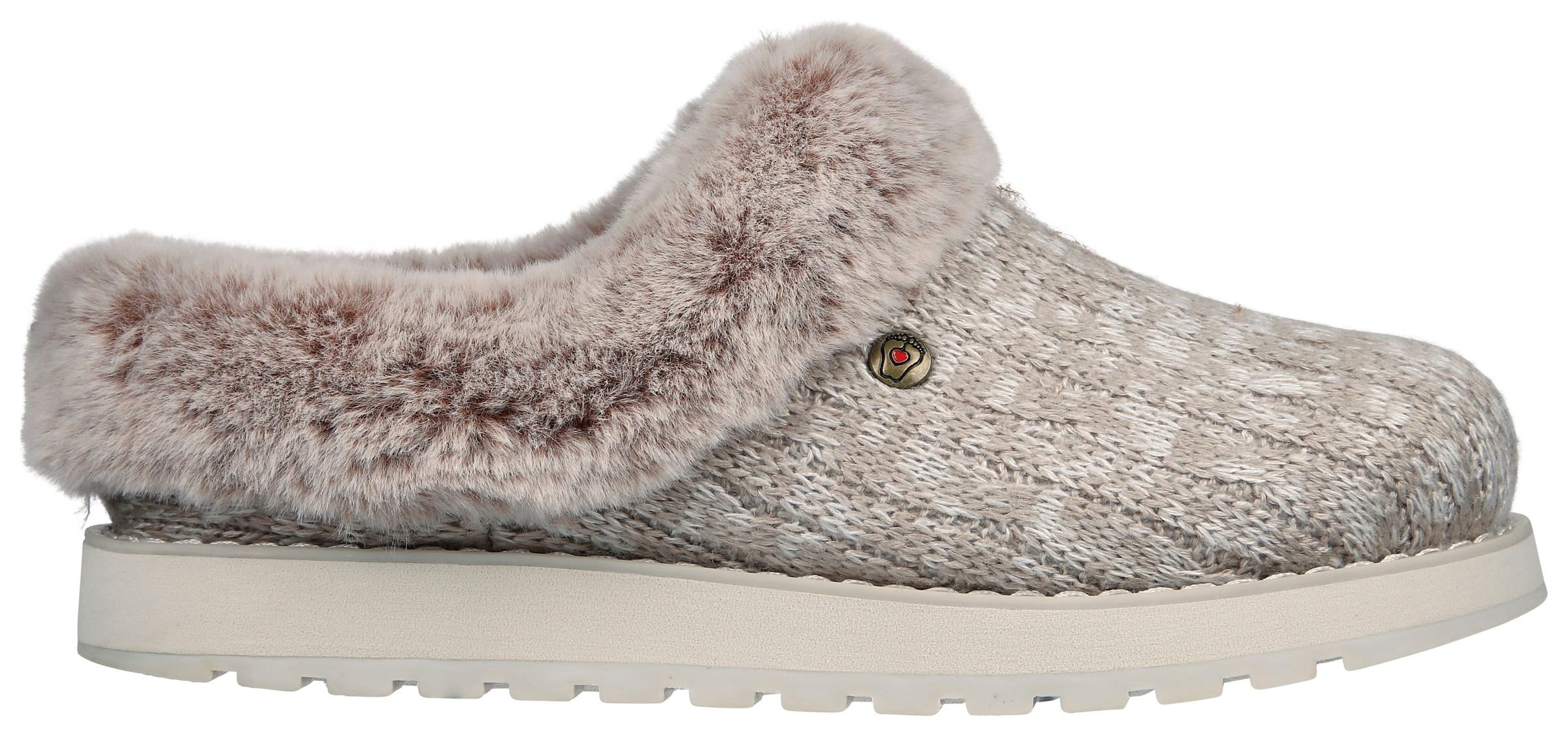 Skechers Pantoffel »KEEPSAKES - ICE ANGEL«, in Strick-Optik