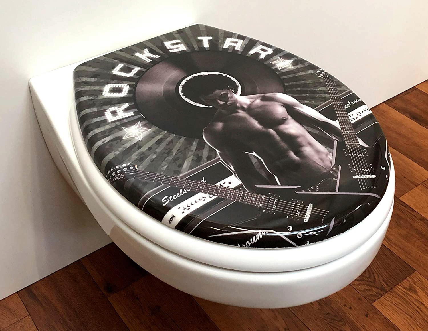 ADOB WC-Sitz "Rockstar" Absenkautomatik, zur Reinigung abnehmbar