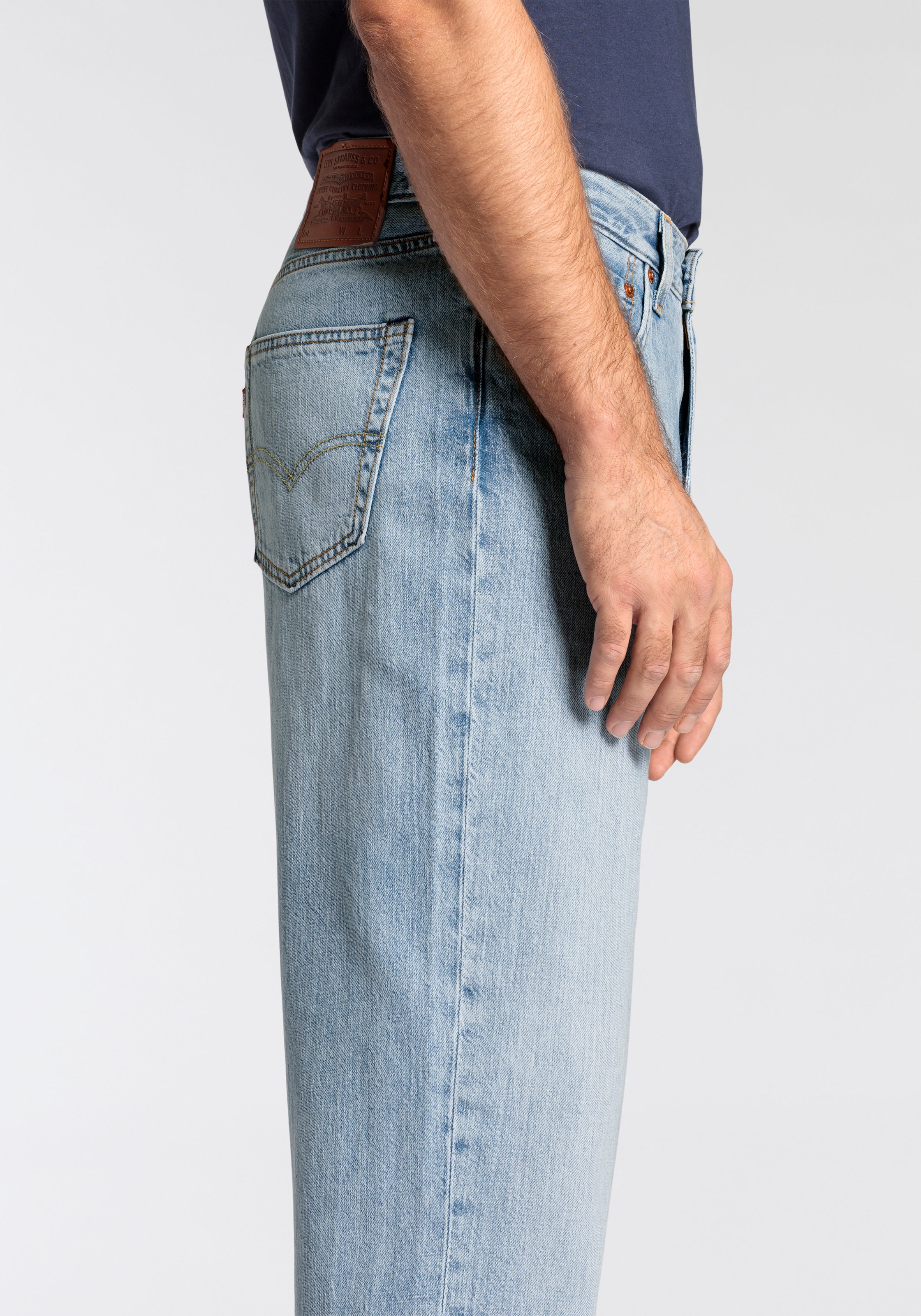 Levi's® Loose-fit-Jeans »568 STAY LOOSE«, mit Leinenanteil