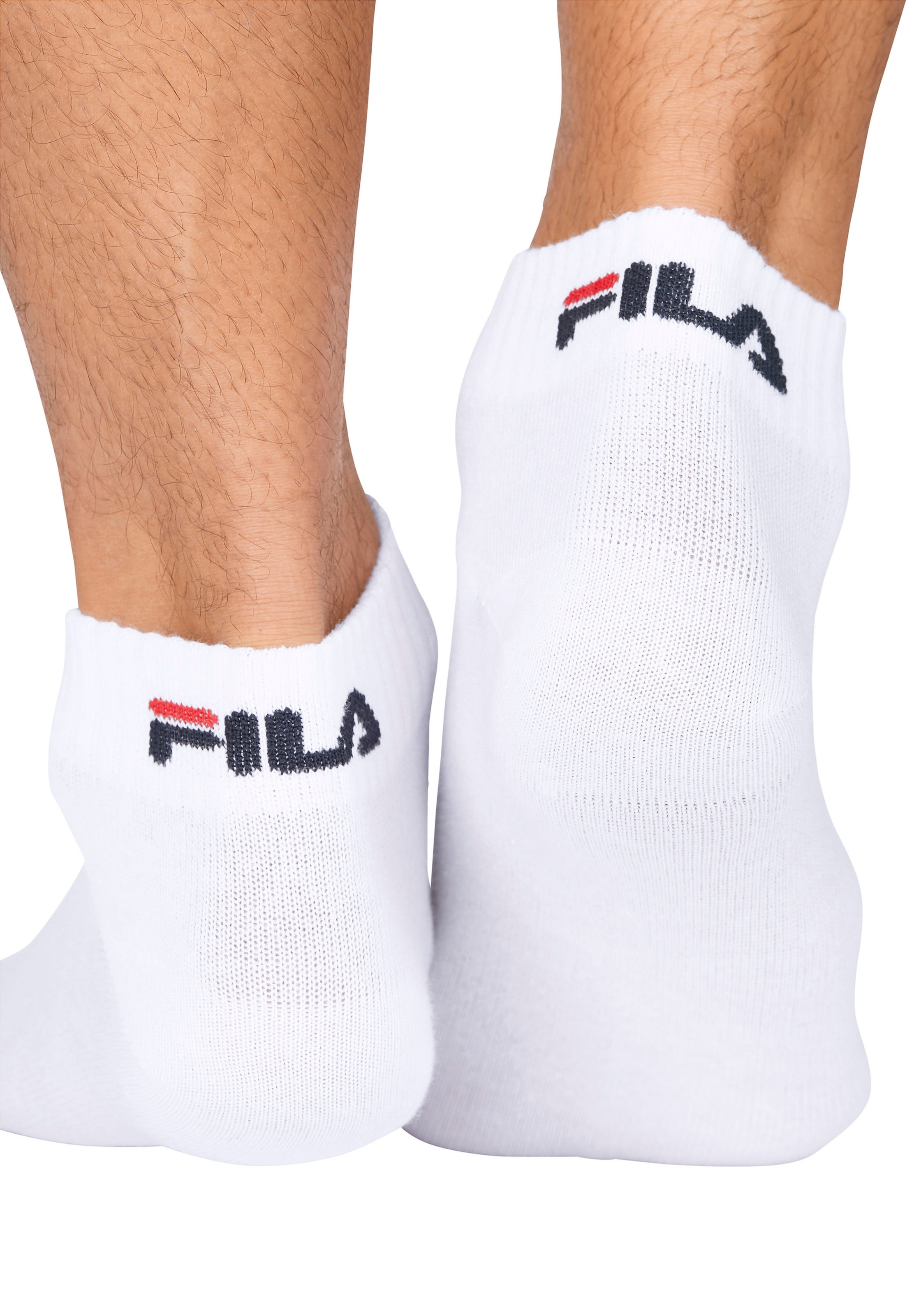 Fila Kurzsocken, (6 Paar), mit eingestricktem Logo