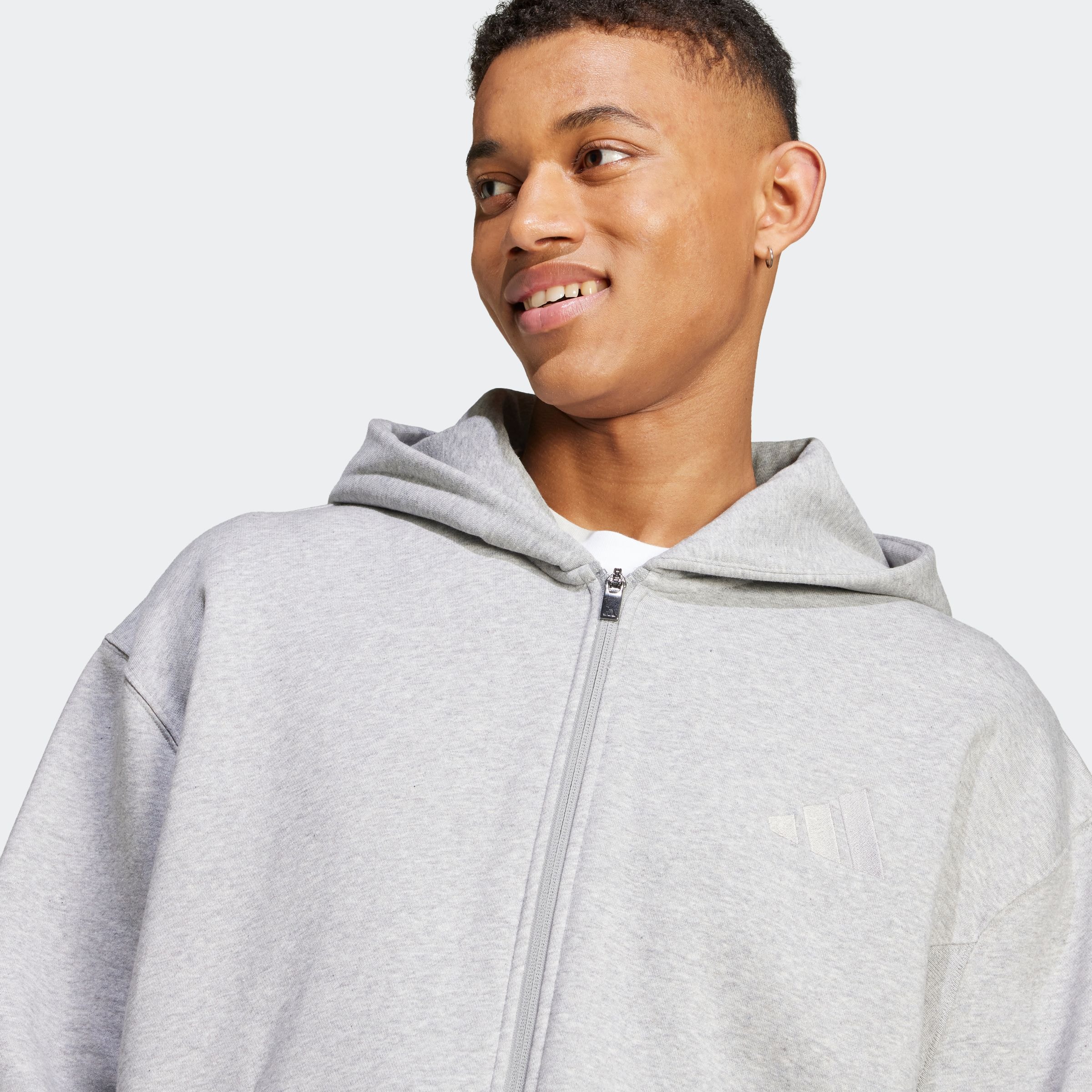 adidas Sportswear Kapuzensweatshirt »M A SZN FL FZ«, Kapuzenjacke mit Reissverschluss