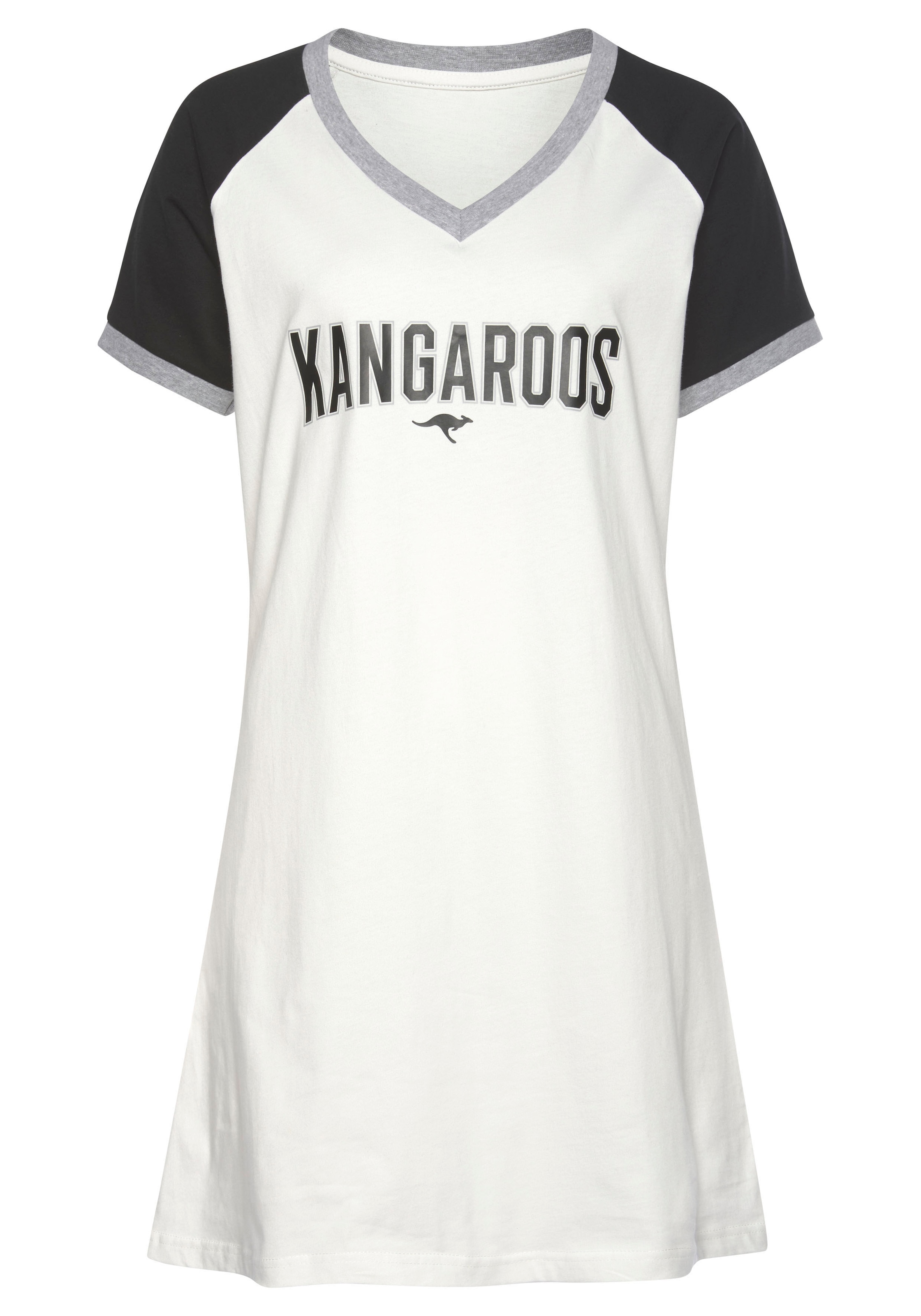 KangaROOS Bigshirt, mit kontrastfarbenen Raglanärmeln online Schweiz Jelmoli-Versand kaufen bei