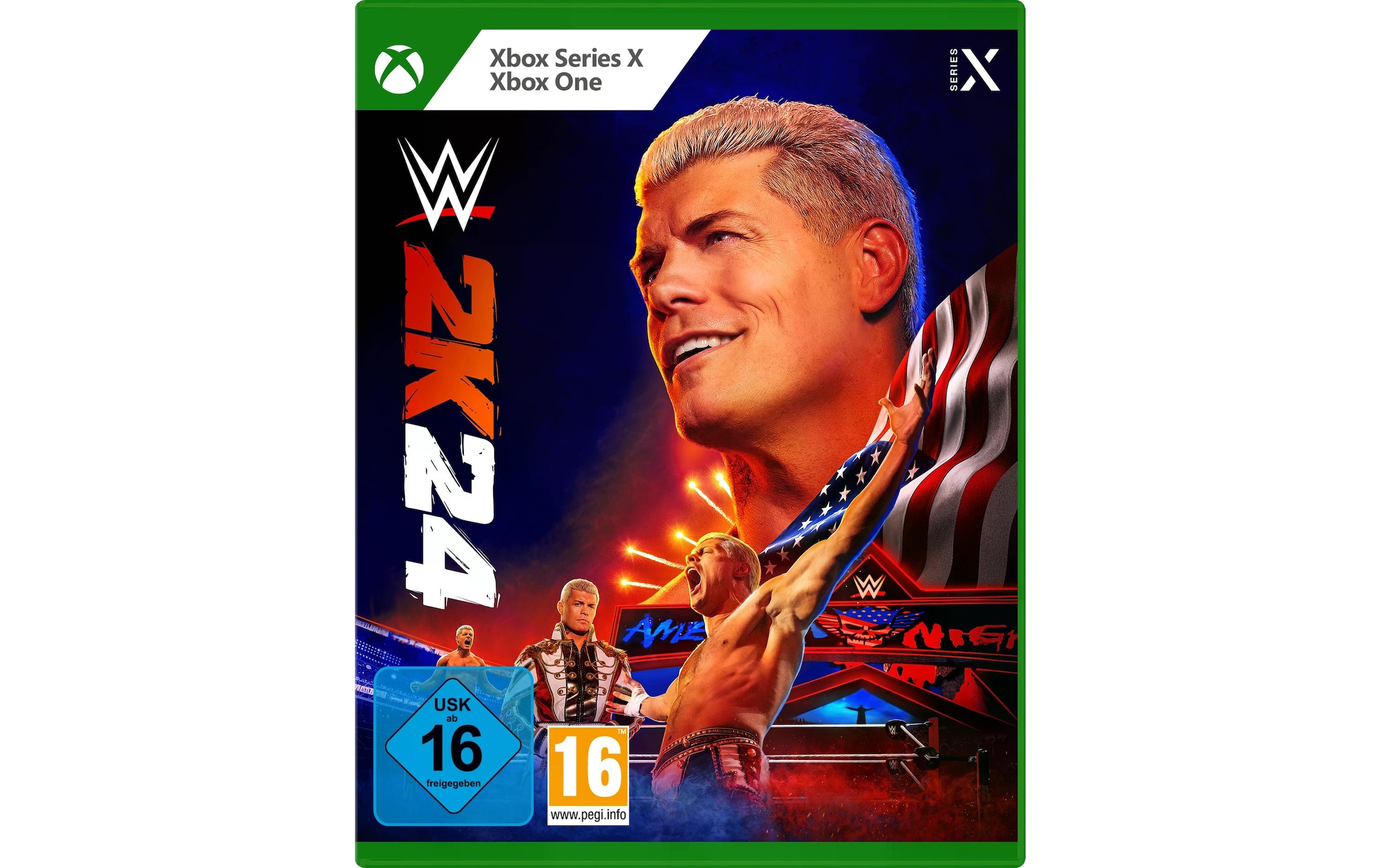 Spielesoftware »2 WWE 2K24«, Xbox One-Xbox Series X