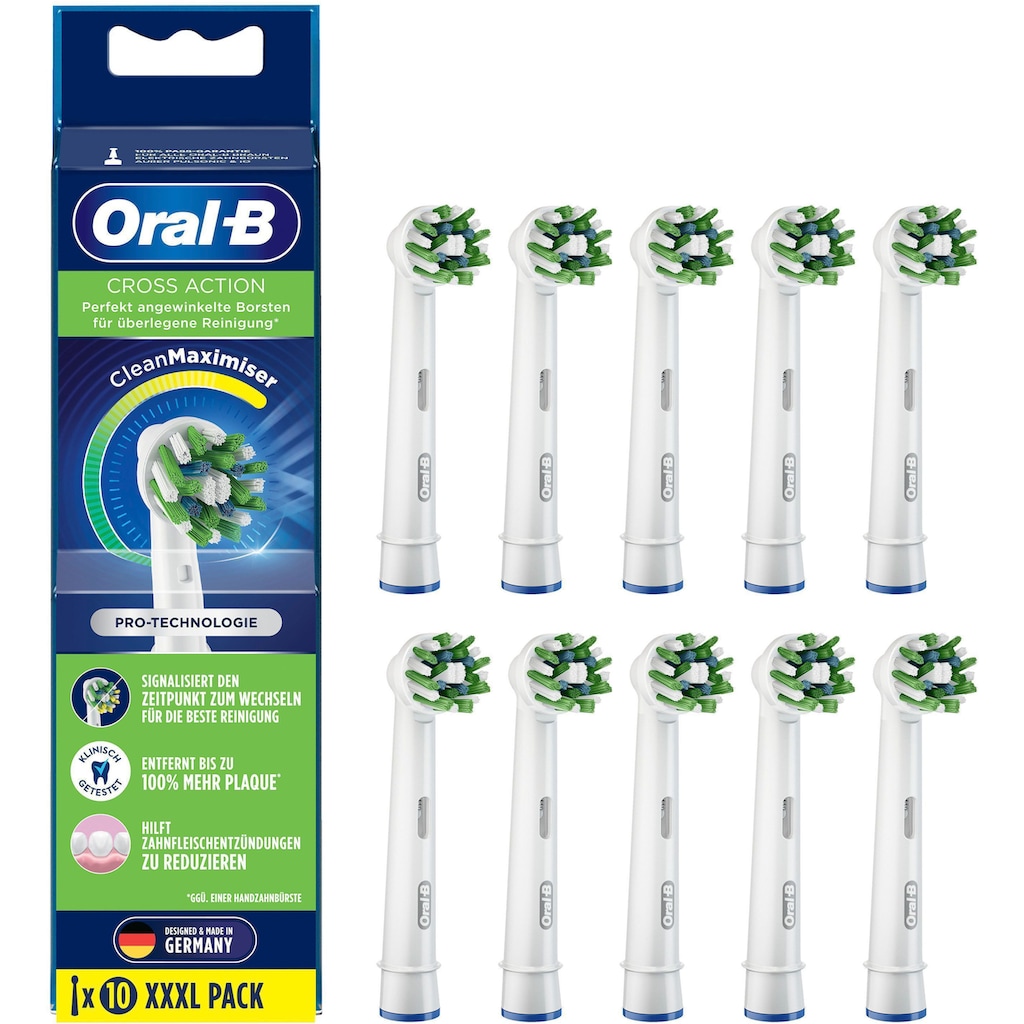 Oral-B Aufsteckbürsten »CrossAction CleanMaximizer«