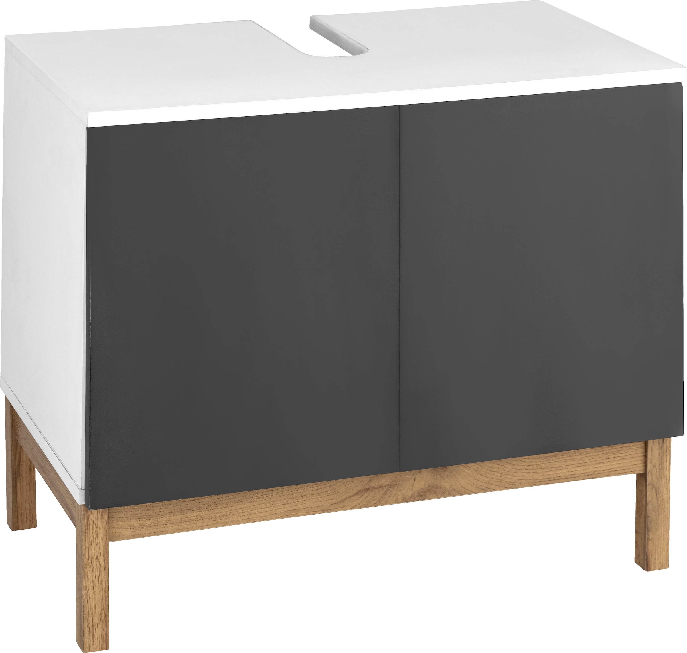 andas Waschbeckenunterschrank »Stian«, mit 2 Türen und Siphonausschnitt, Breite 60 cm,... kaufen