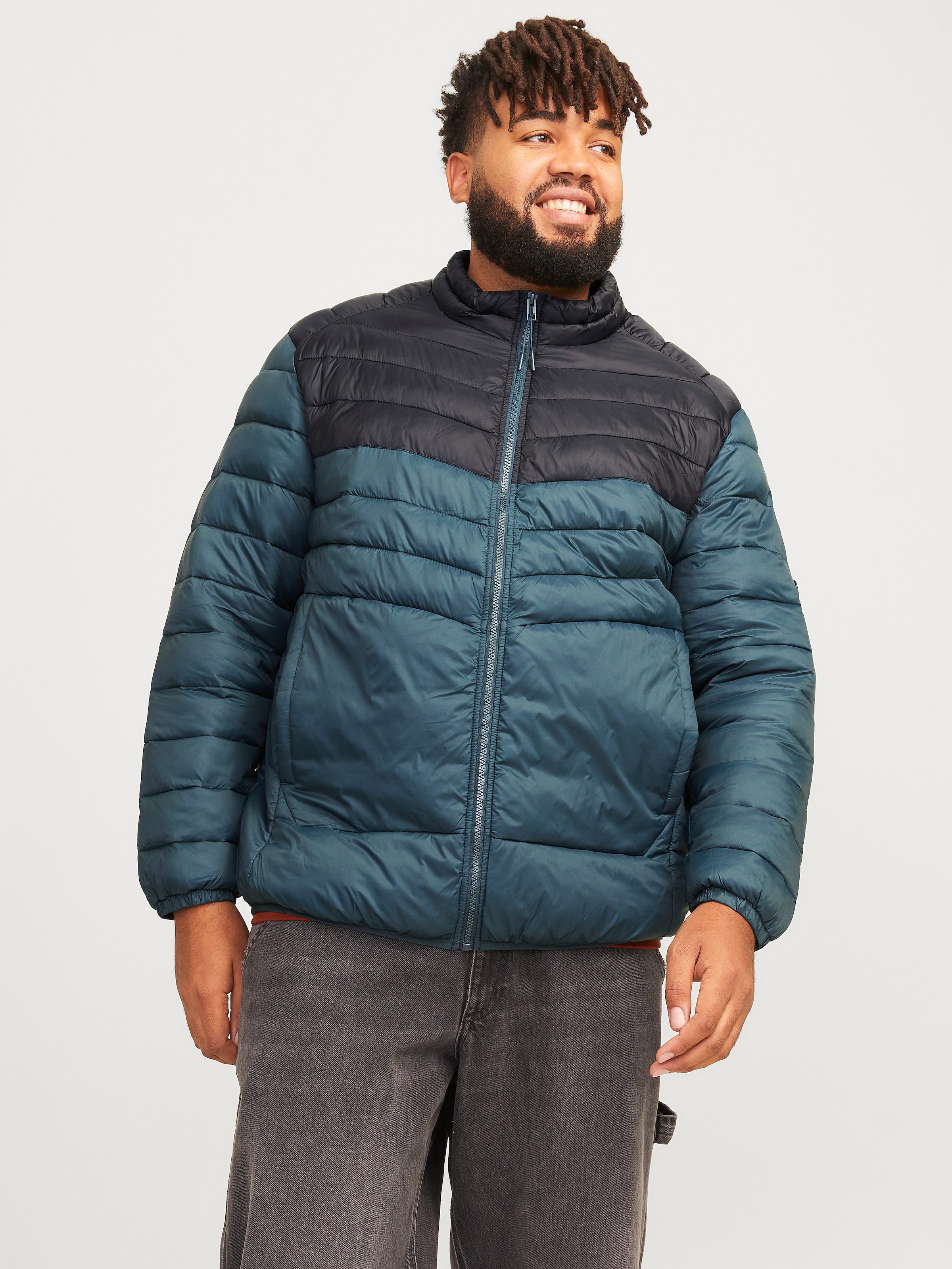 Steppjacke »JJESPRINT PUFFER COLLAR NOOS PLS«