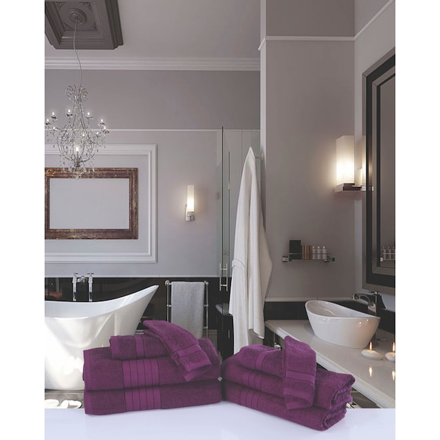 good morning Handtuch Set »Uni«, Set, 8 tlg., Frottee, mit Webrand online  bestellen | Jelmoli-Versand