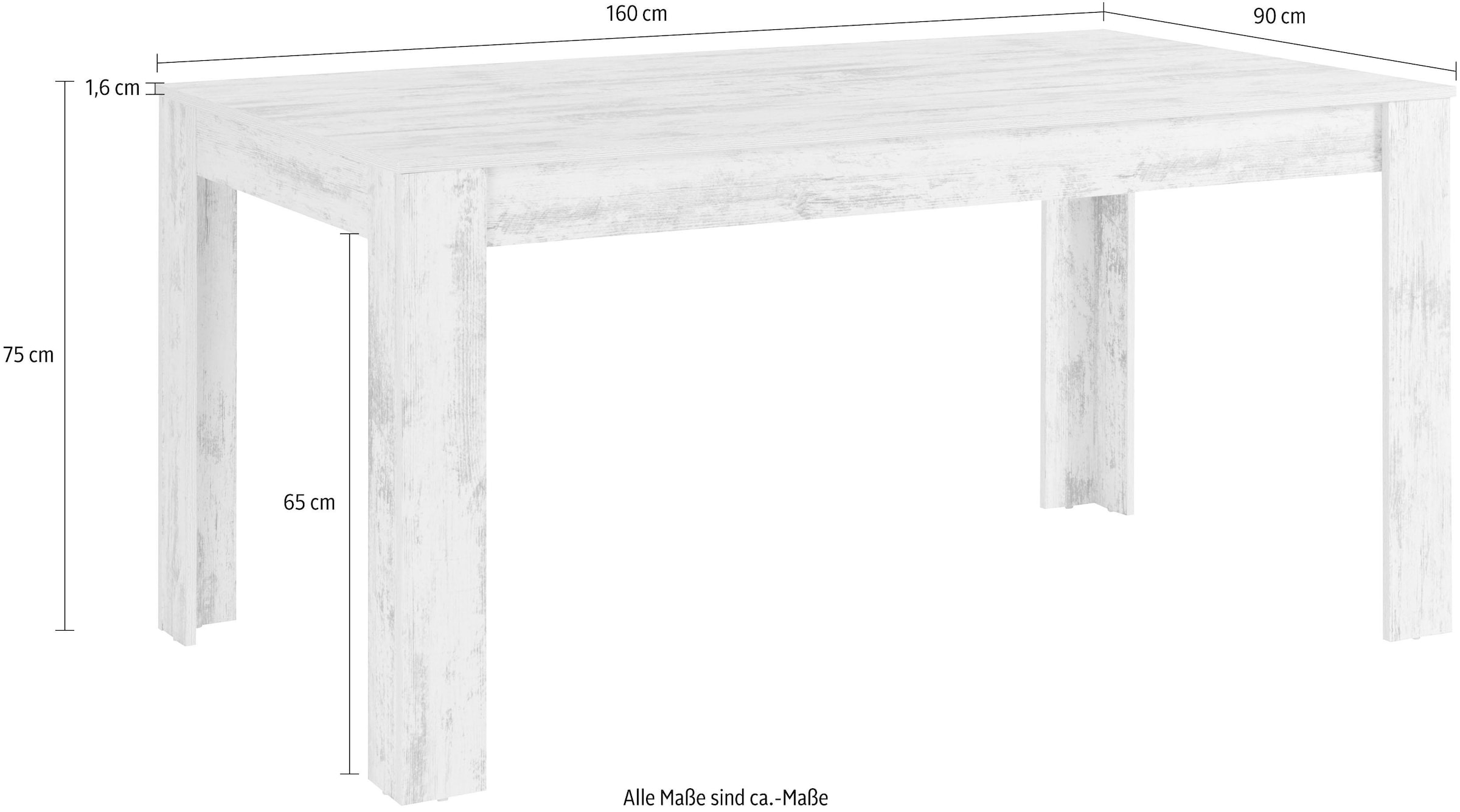 INOSIGN Esstisch, Breite 160 cm online kaufen | Jelmoli-Versand