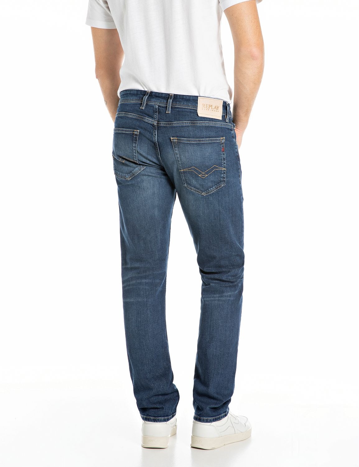 Replay Straight-Jeans »GROVER«, in vielen verschiedenen Waschungen, mit Stretch