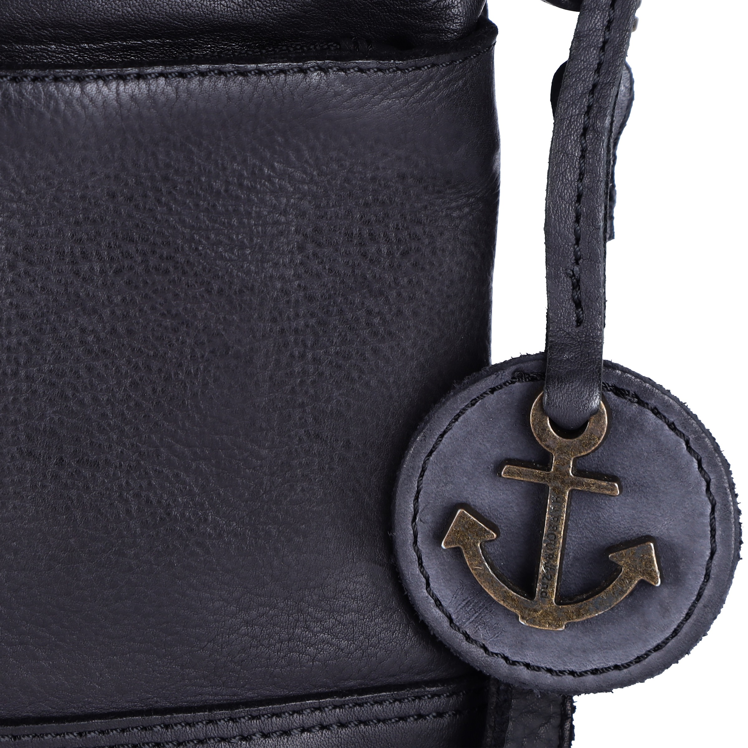 HARBOUR 2nd Handtasche »Isalie2«, Umhängetasche Tasche Damen mit Anker Anhänger