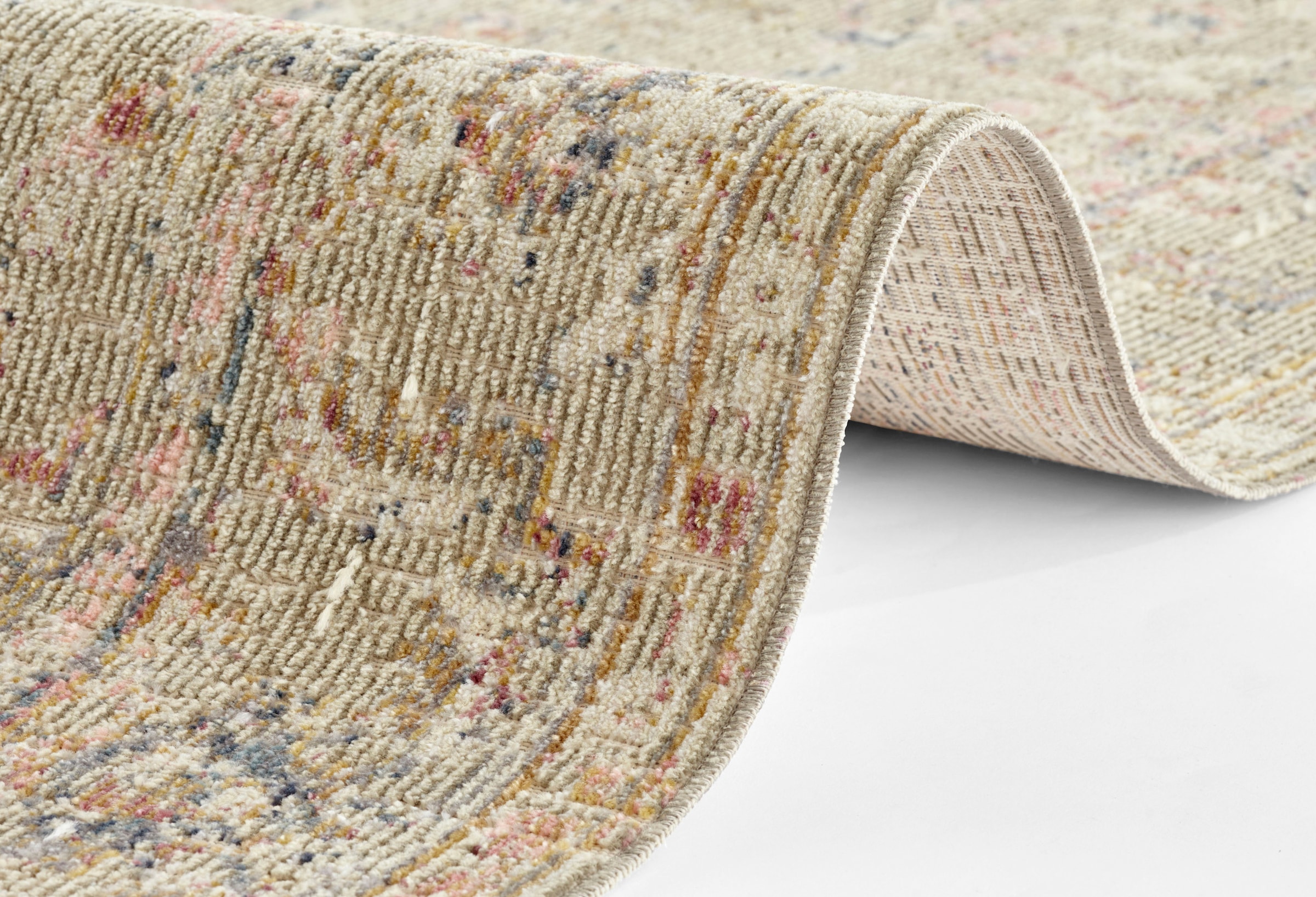 NORTHRUGS Teppich »Sues«, rechteckig, 3 mm Höhe, In-& Outdoor, Läufer, Wetterfest, Balkon, Wohnzimmer, Orient
