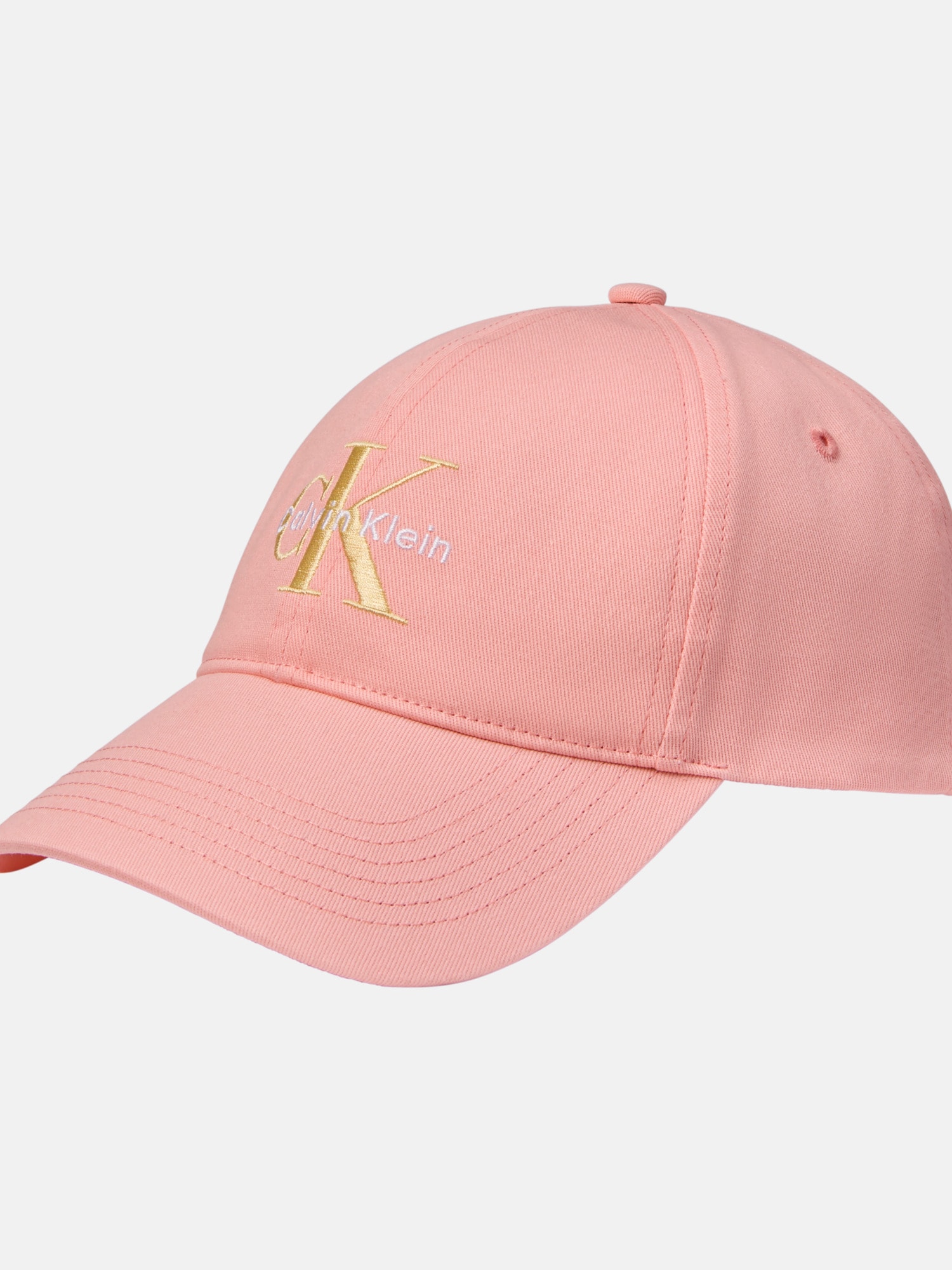 Calvin Klein Jeans Baseball Cap »MONOLOGO EMBROIDERY BASEBALL HAT«, Mit festem Schirm