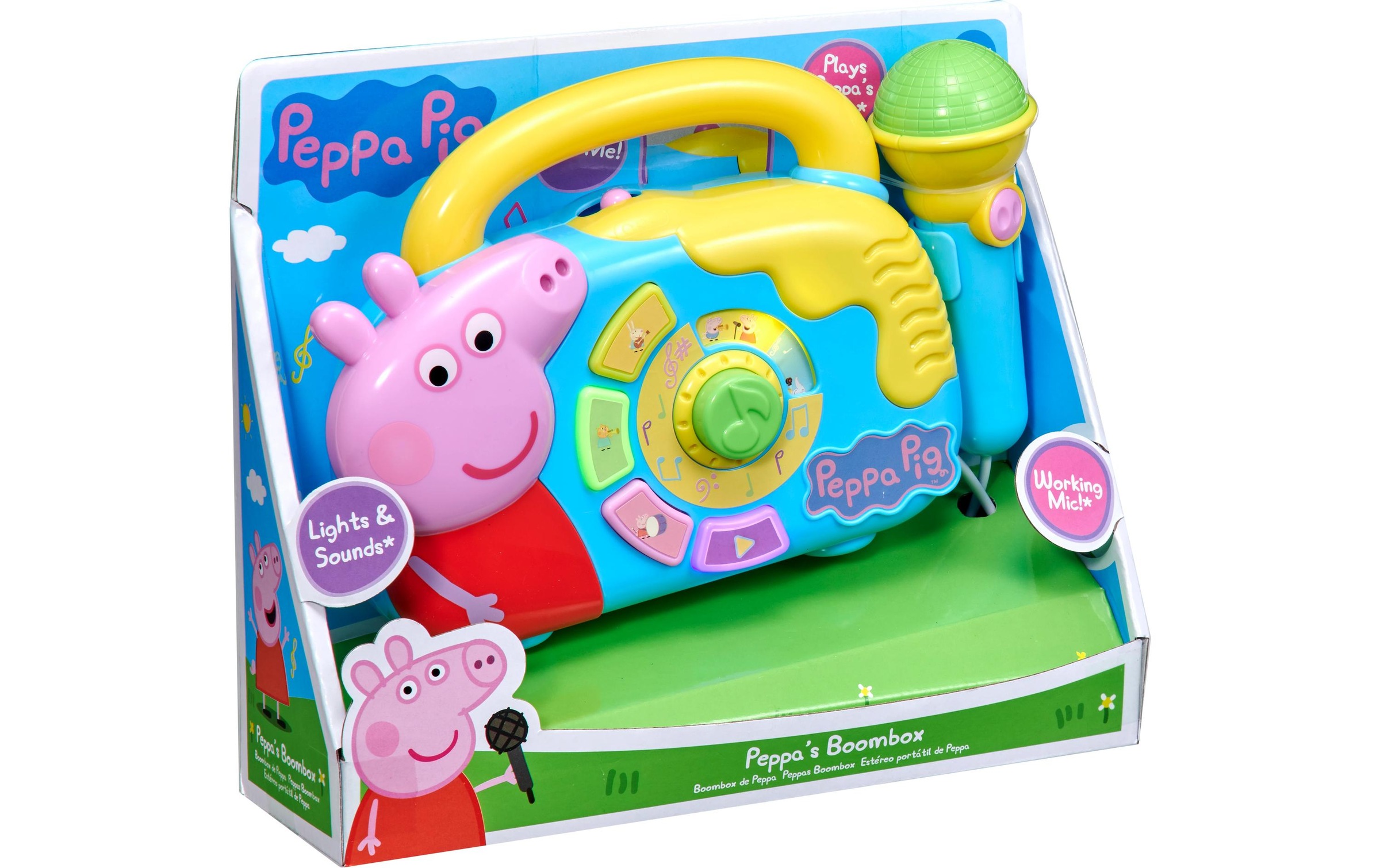 Spielzeug-Musikinstrument »HTI Peppa Pig Boombox«