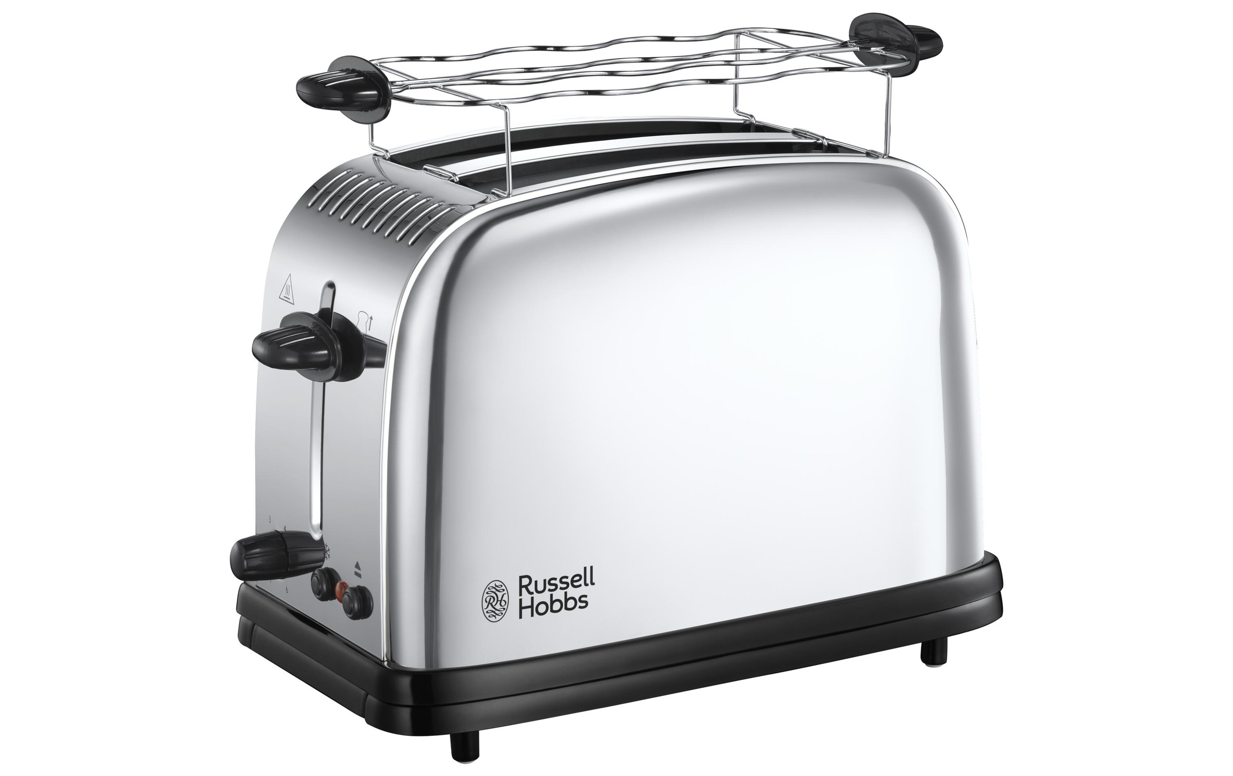 RUSSELL HOBBS Toaster »Victory 23310-56 Silberfarben«, 2 kurze Schlitze, für 2 Scheiben, 1670 W