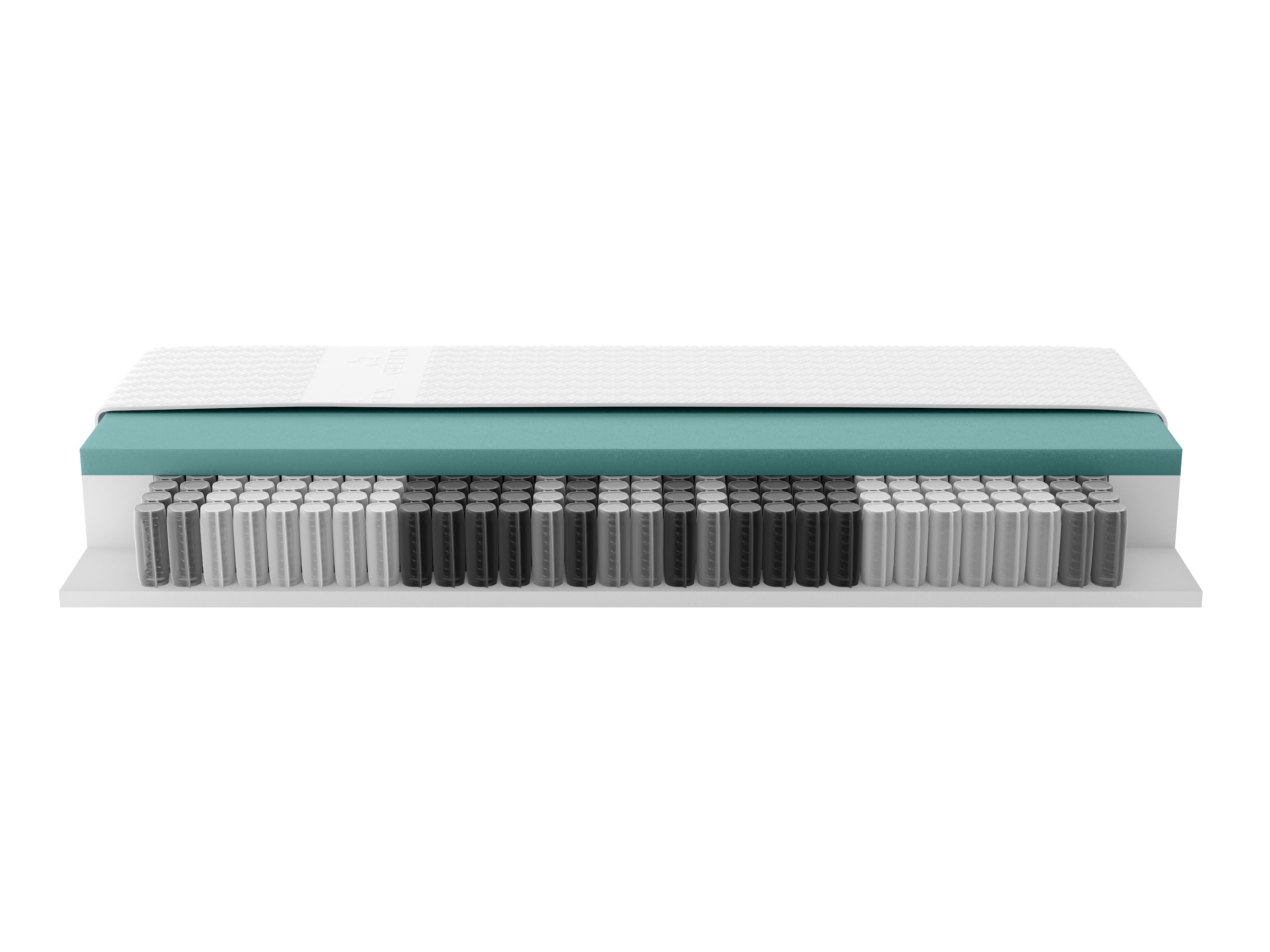 Schlaraffia Taschenfederkernmatratze »GELTEX® Quantum Touch Next 240 TFK«, 24 cm hoch, Raumgewicht: 45 kg/m³, 420 Federn, (1 St.), in vielen Grössen 90x200, 140x200 und auch in Sondergrössen erhältlich!