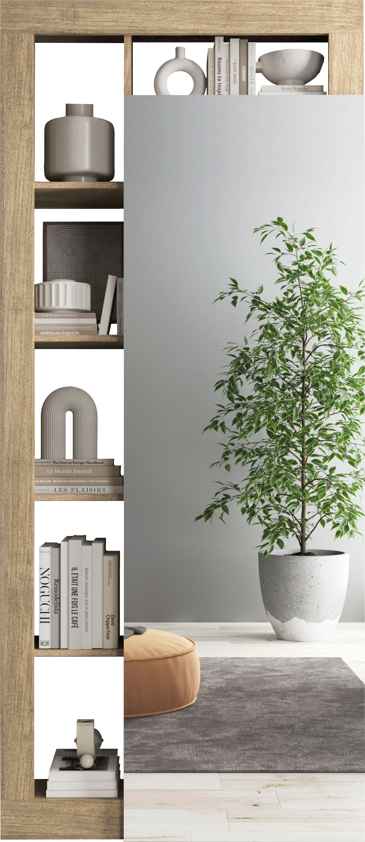 Home affaire Garderobenschrank "Hamburg, Breite 91 cm" Höhe 209 cm