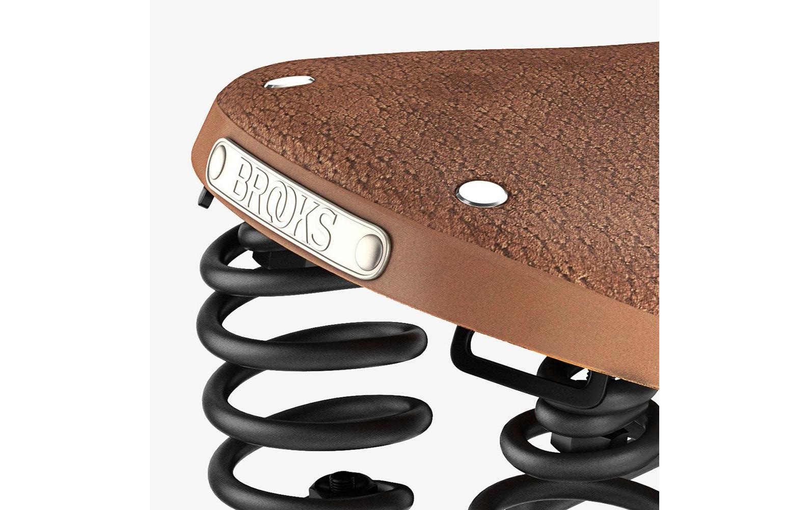 Brooks Fahrradsattel »Flyer Softened Pre-Aged«, Trekking-/Citybike