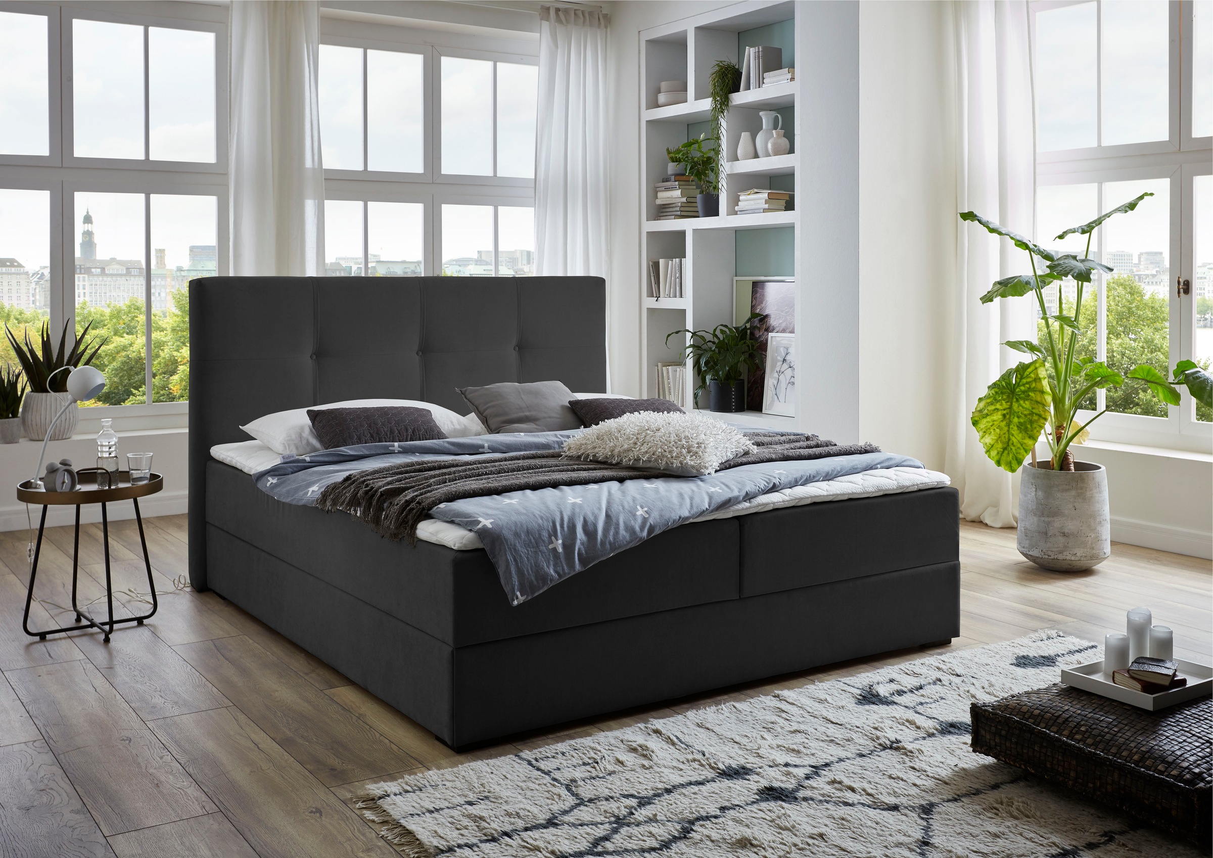 ATLANTIC home collection Boxbett »Lucy«, mit Bettkasten