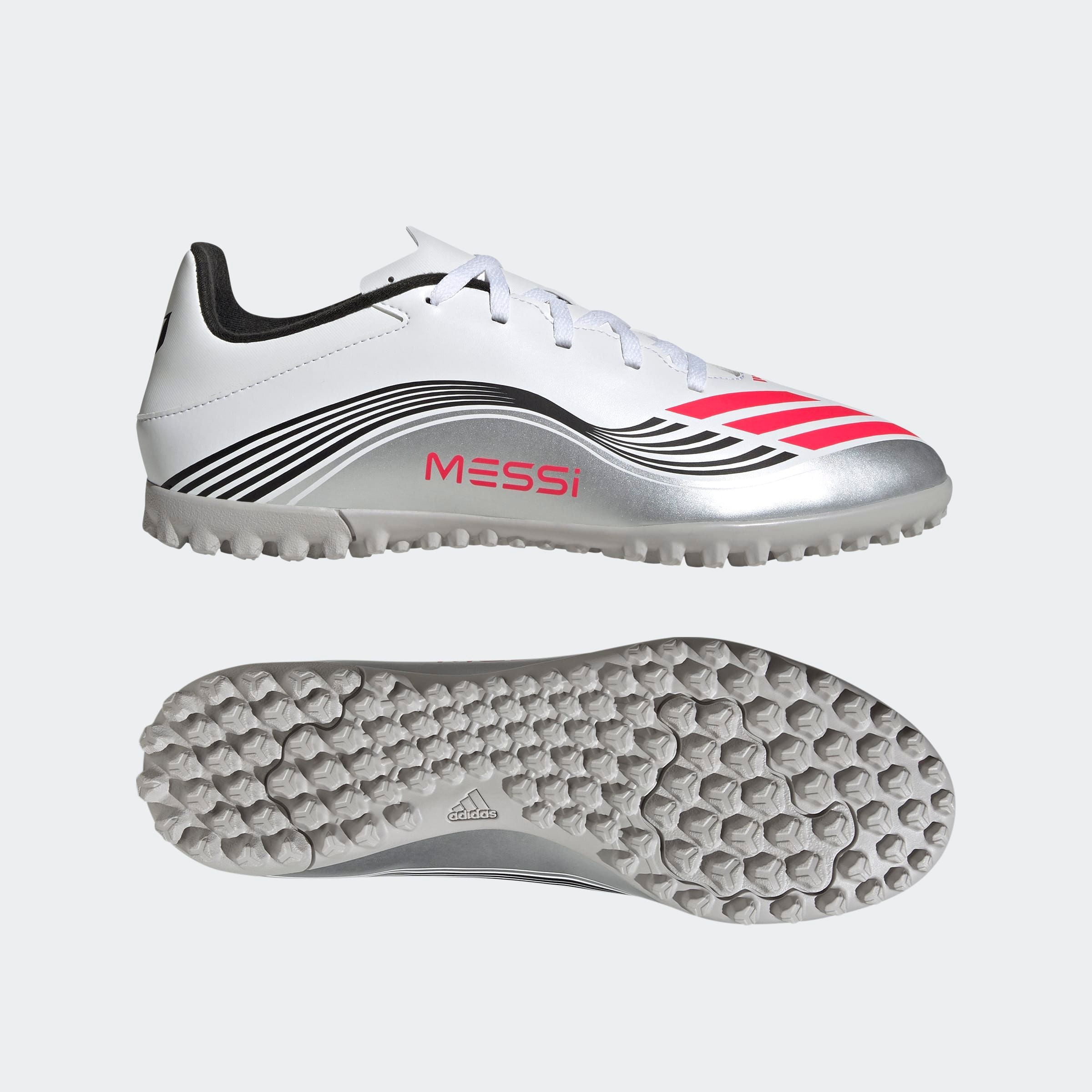 adidas Performance Fussballschuh »F50 MESSI CLUB KUNSTRASEN E«, geeignet für harte Untergründe Asche und Kunstrasen