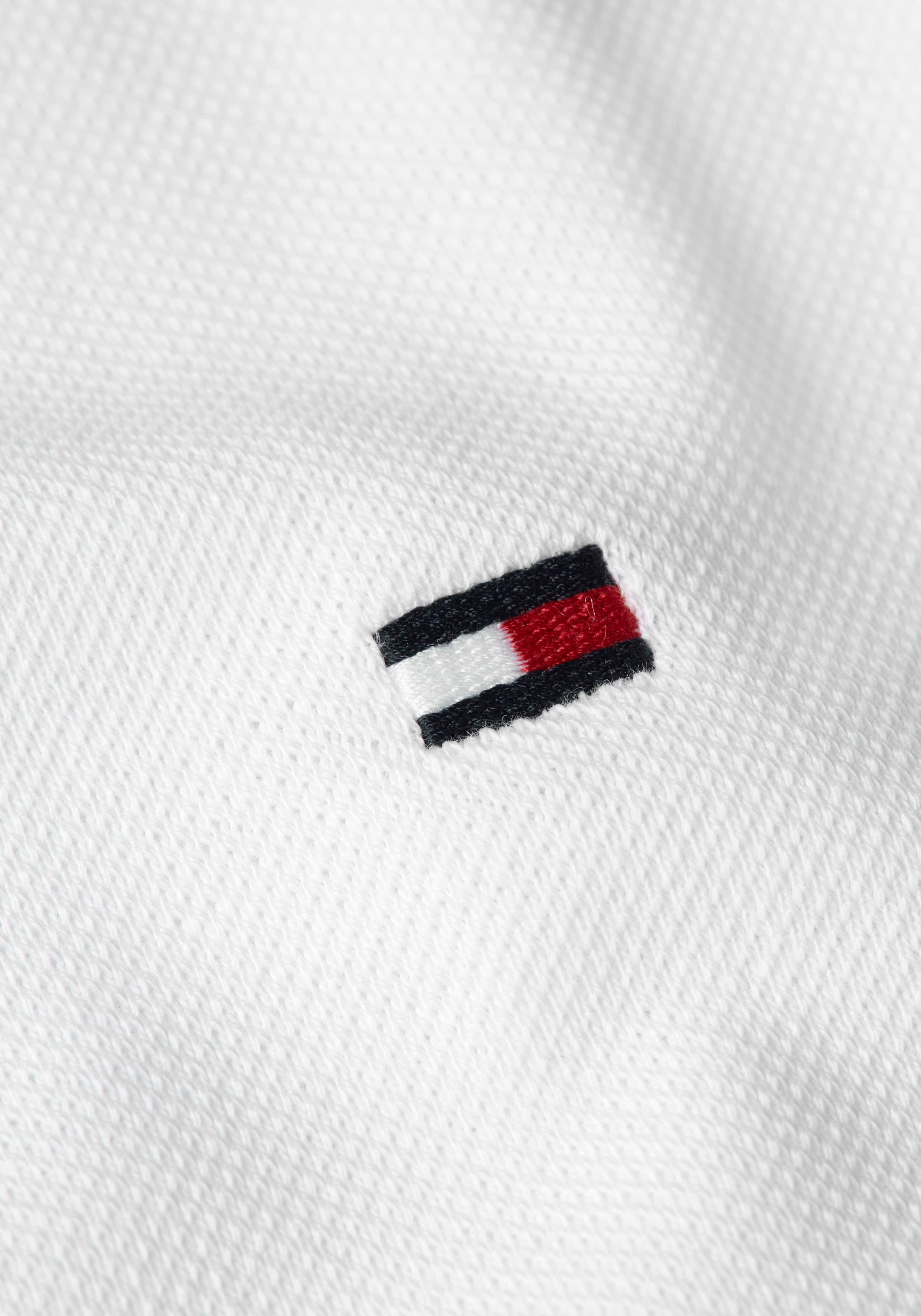 Tommy Hilfiger Poloshirt »1985 kaufen Ärmel und Details RWB kontrastfarbenen POLO«, | mit SLIM online Kragen Jelmoli-Versand TIPPED am