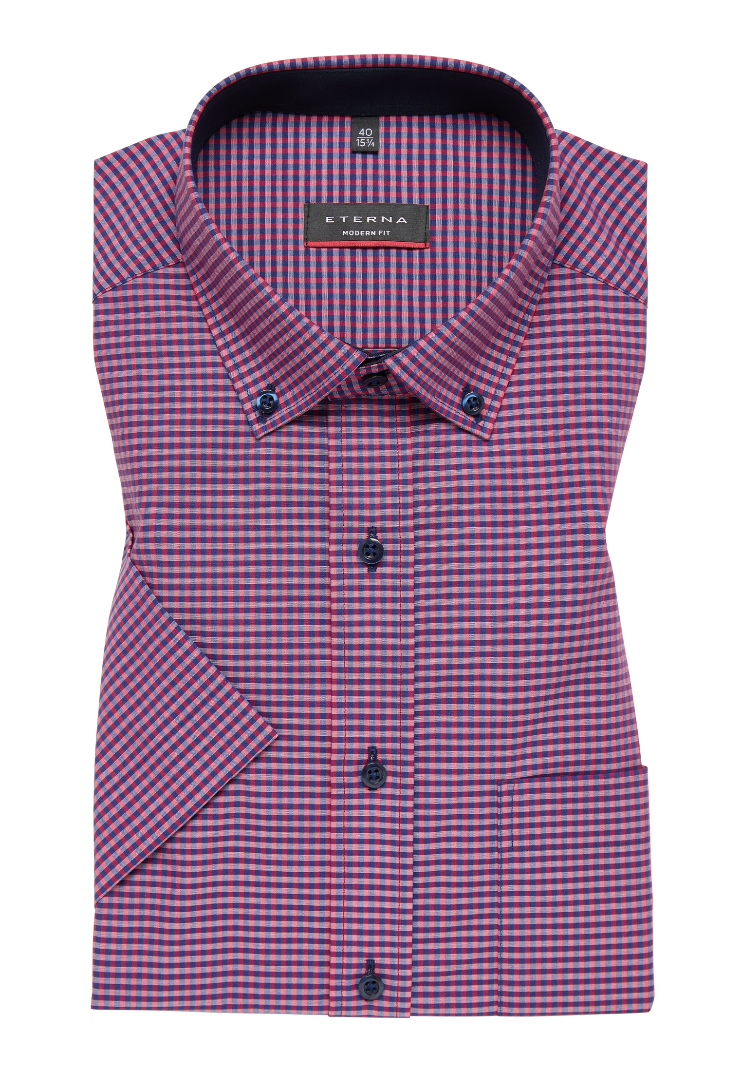 Eterna Kurzarmhemd »MODERN FIT«, NON IRON (bügelfrei)