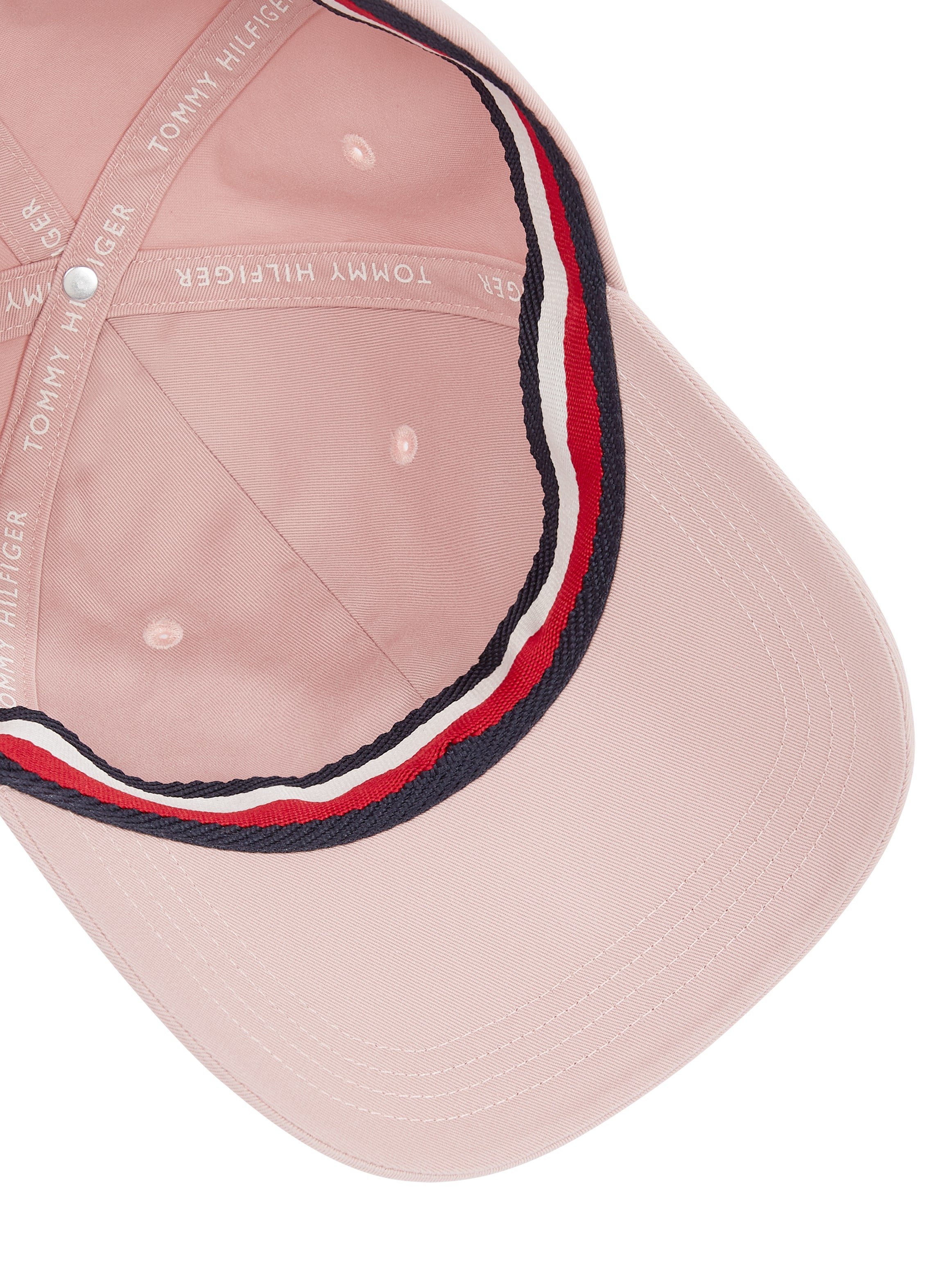 Tommy Hilfiger Baseball Cap »ESSENTIAL FLAG SOFT CAP«, Logostickerei, flexibel grössenverstellbar