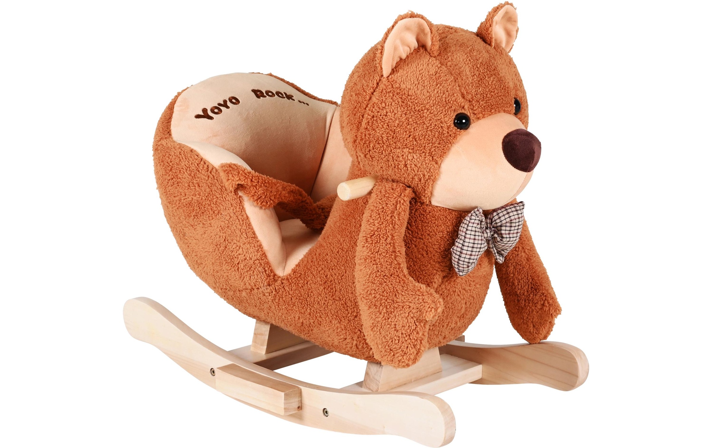 Knorrtoys® Schaukeltier »Bär«, (4 tlg.)