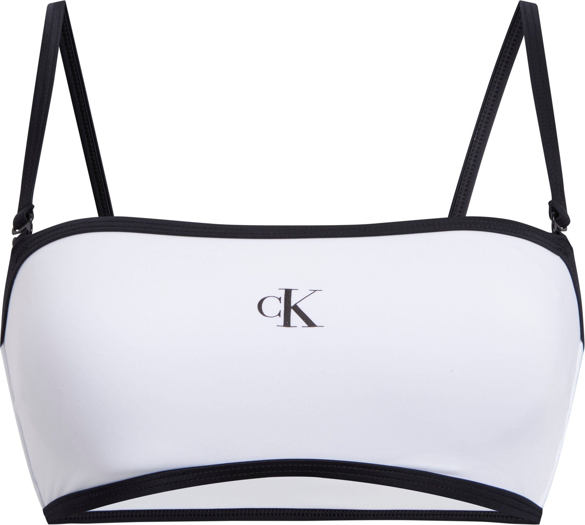 Calvin Klein Swimwear Bandeau-Bikini-Top »BANDEAU-RP«, mit abnehmbaren Trägern