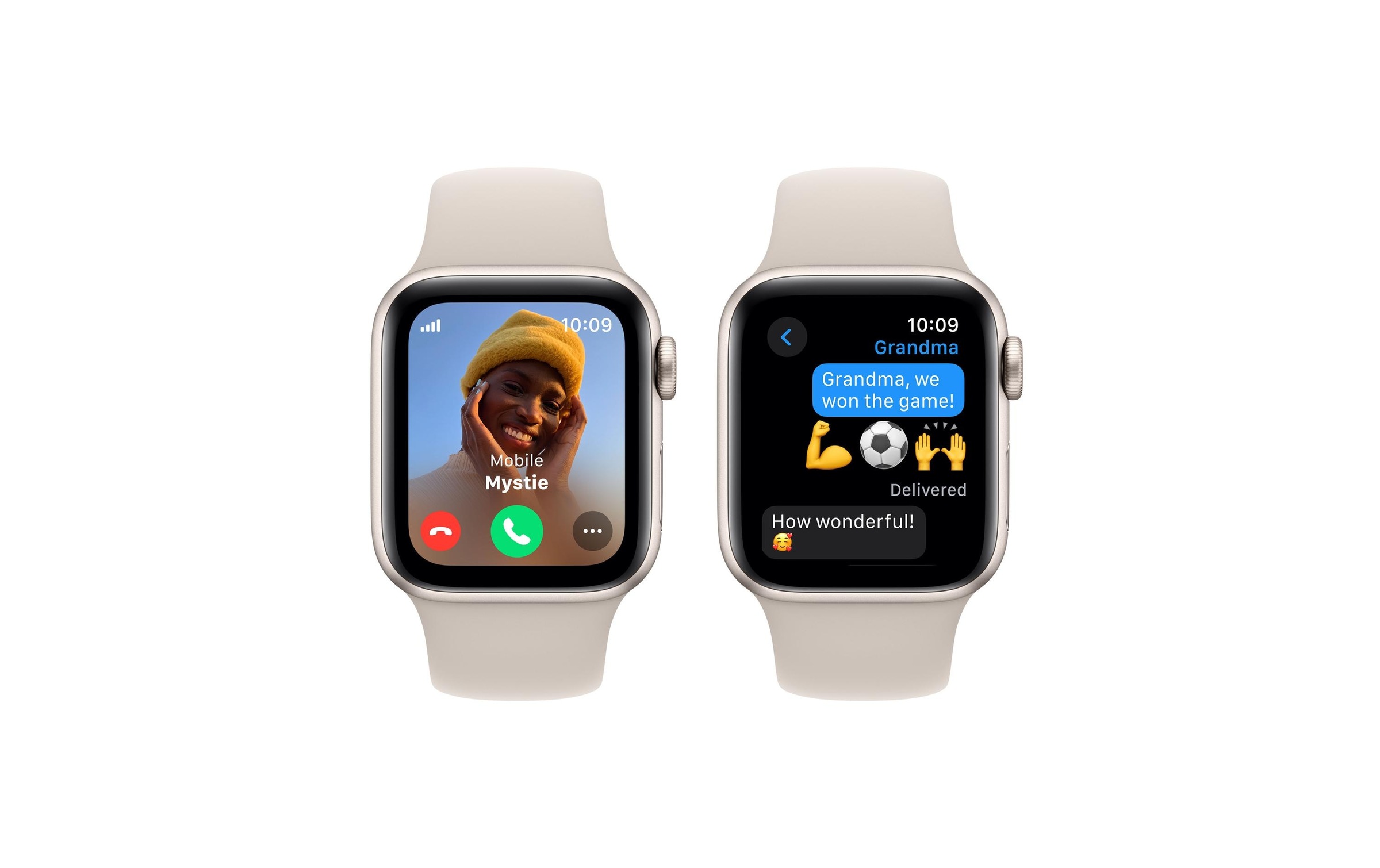 Apple Smartwatch »SE GPS, Aluminum mit Sportarmband«, 32 GB