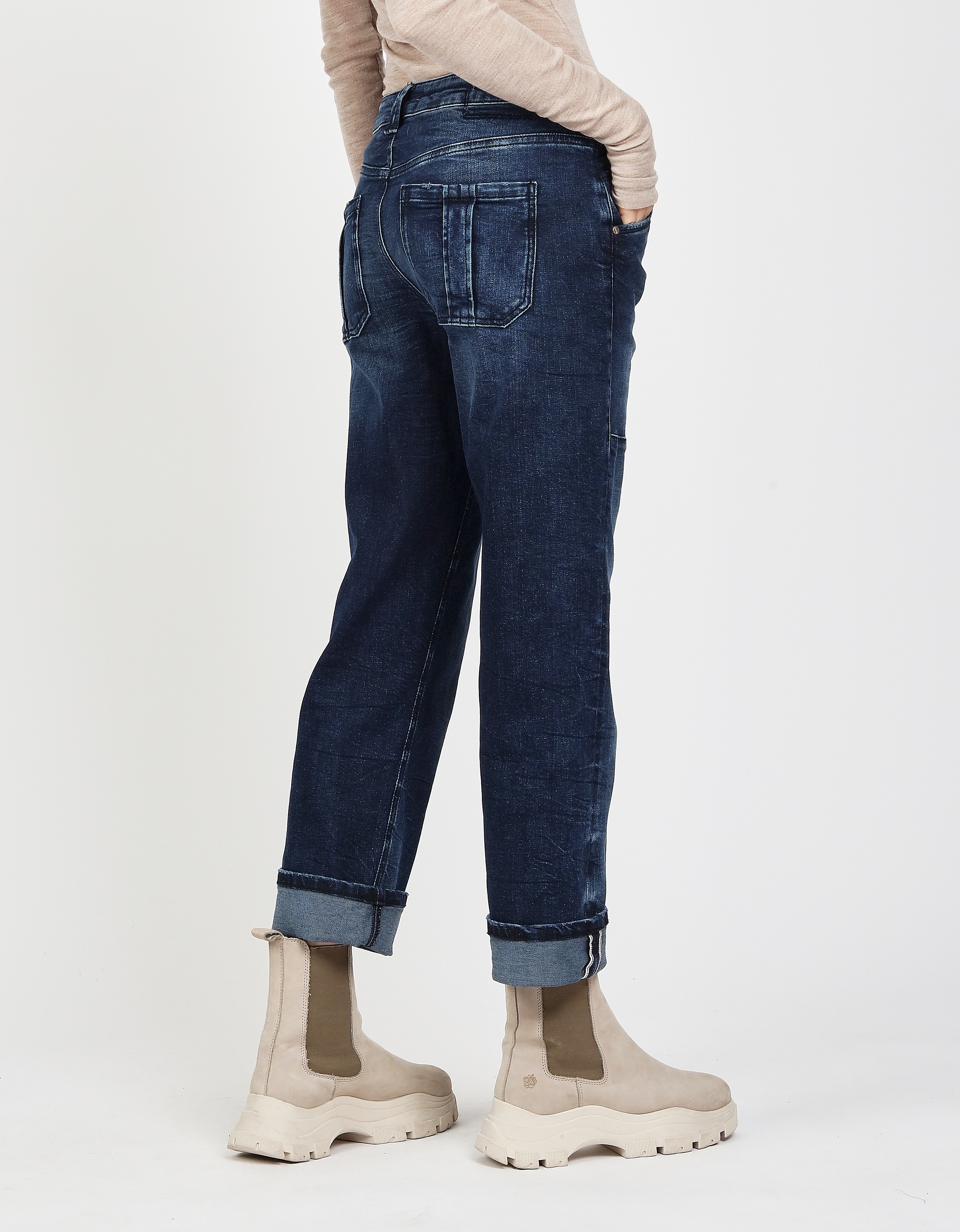 GANG Straight-Jeans »94THELMA WORKER«, mit aufgesetzten Taschen und typischen Workerdetails