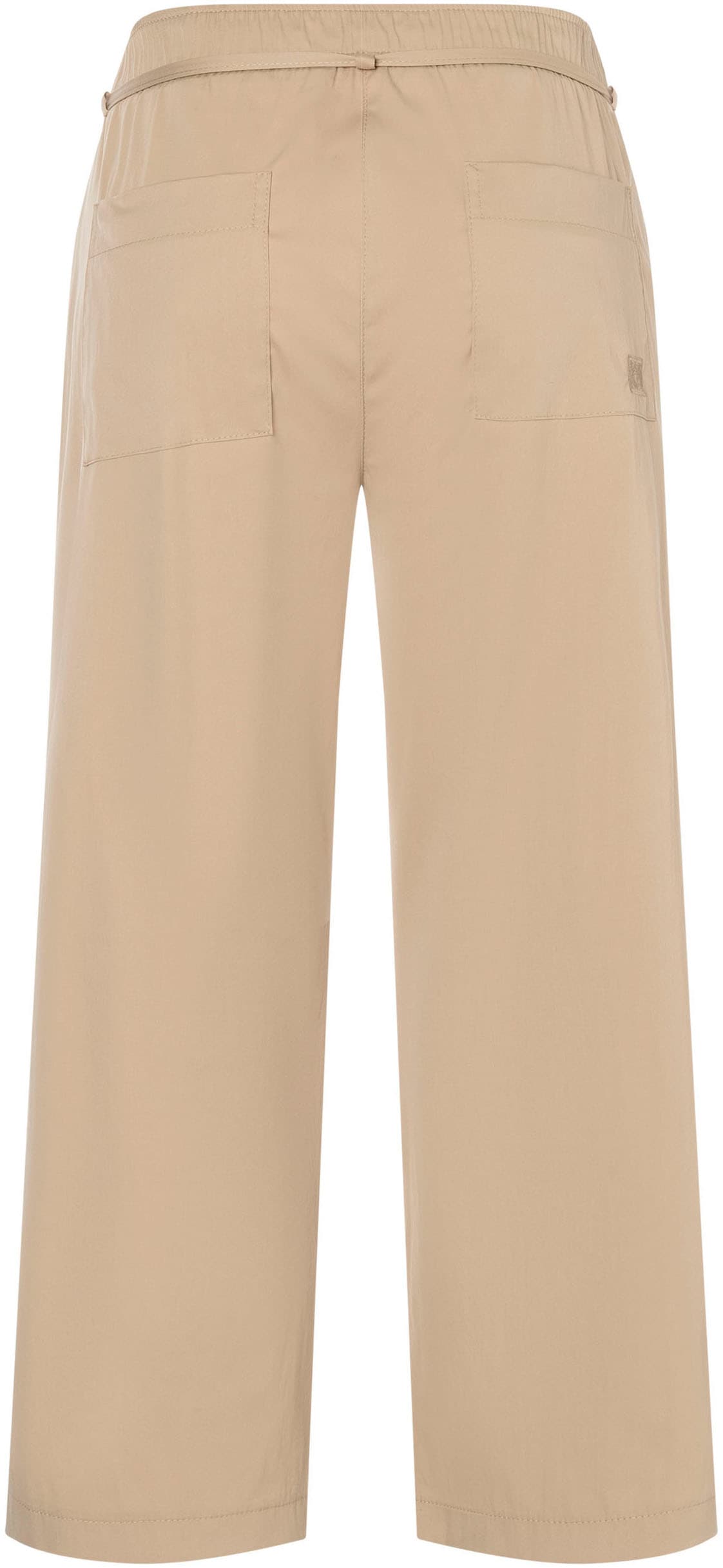 MAC 7/8-Hose »CHIARA BELT cropped«, Wide Fit, mit geradem, weitem Bein