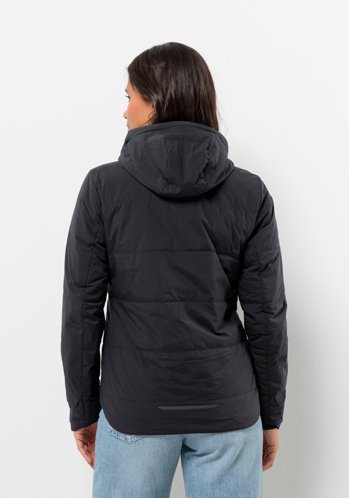 Jack Wolfskin Fahrradjacke »BIKE COMMUTE INS JKT W«, mit Kapuze