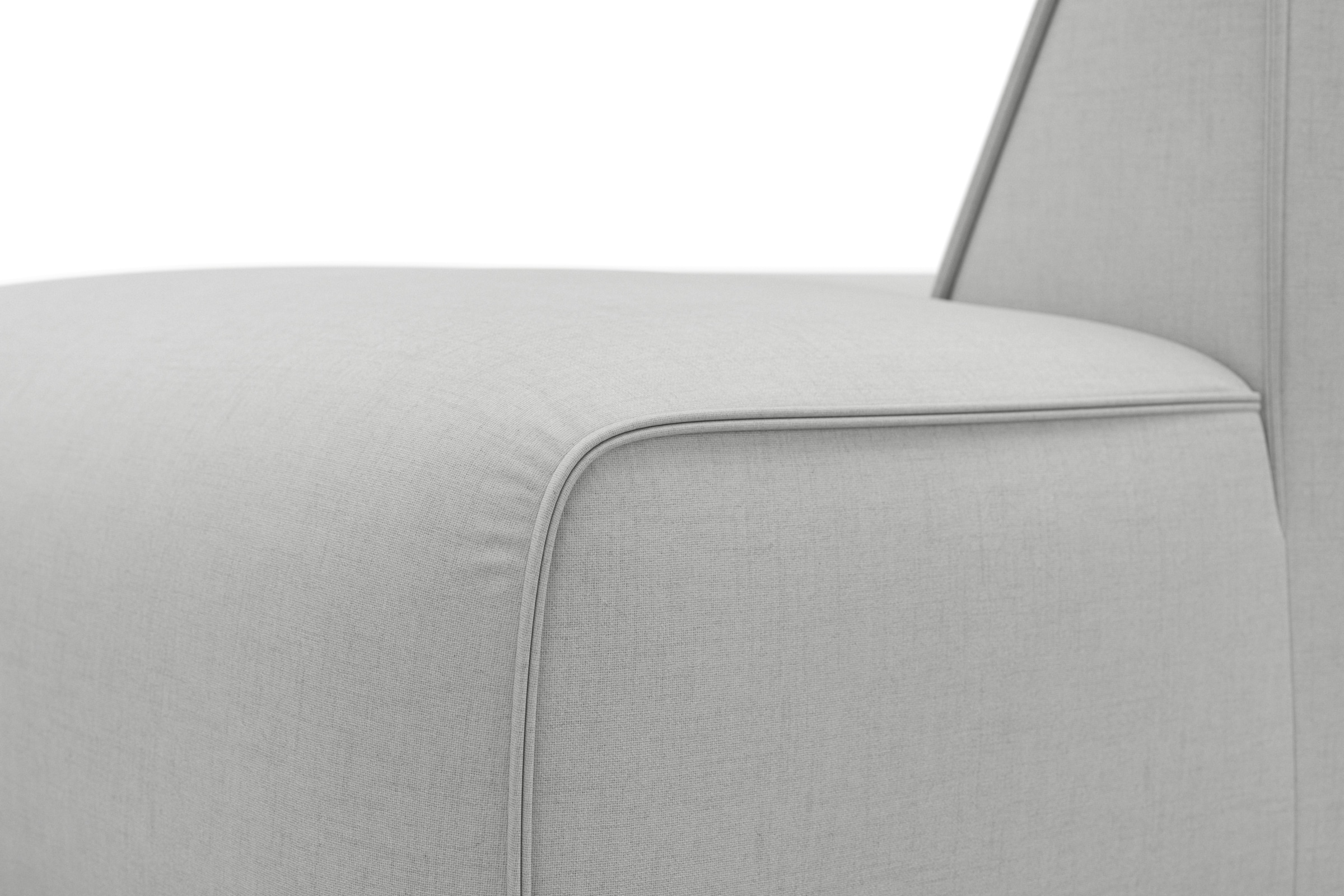RAUM.ID Ottomane »Merid Chaiselongue, Masse B/T/H: 100/162/70 cm«, als Modul oder separat verwendbar, für individuelle Zusammenstellung