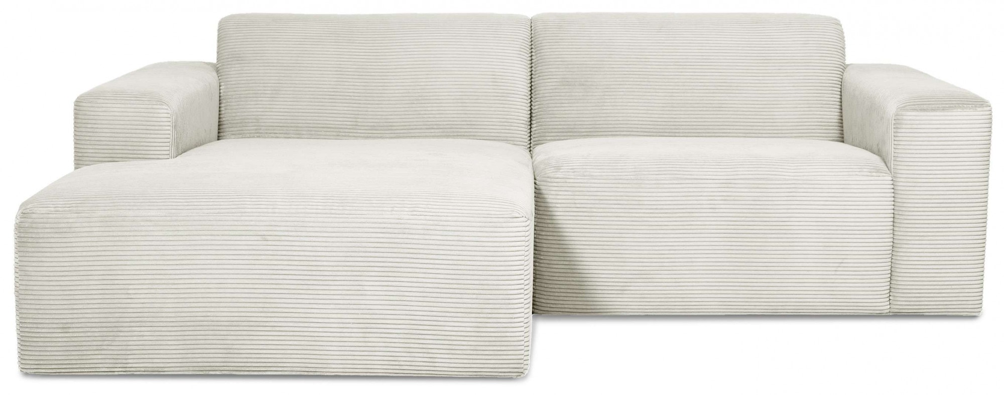 INOSIGN Ecksofa »Koa,228cm, L-Form, Modulsofa, Webstoff, Cord«, Designsofa, weicher Lounge-Sitzkomfort, Welleunterfederung, bodentief