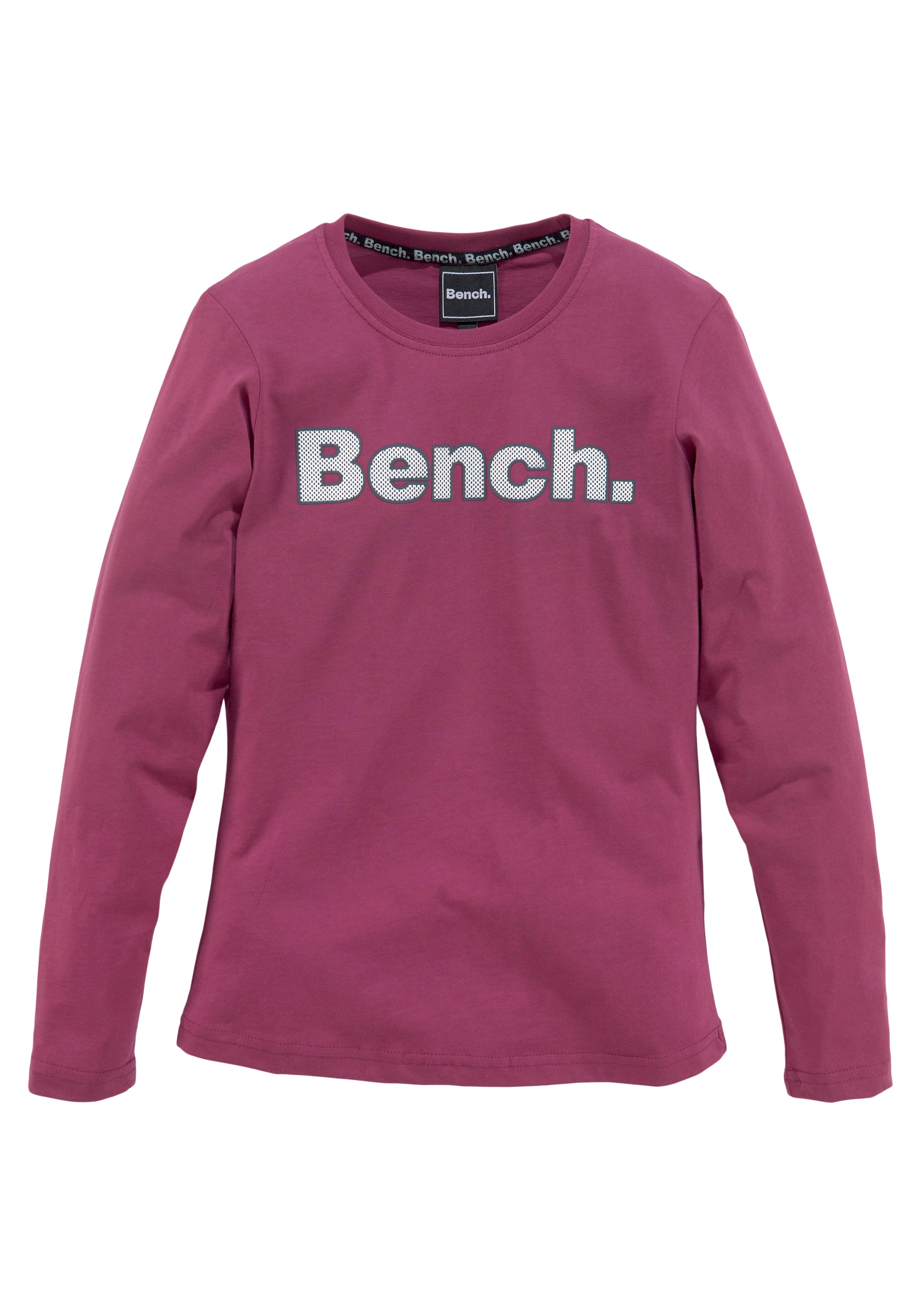 ✵ Bench. Langarmshirt »GEMMYG«, Logodruck ordern günstig mit | Jelmoli-Versand