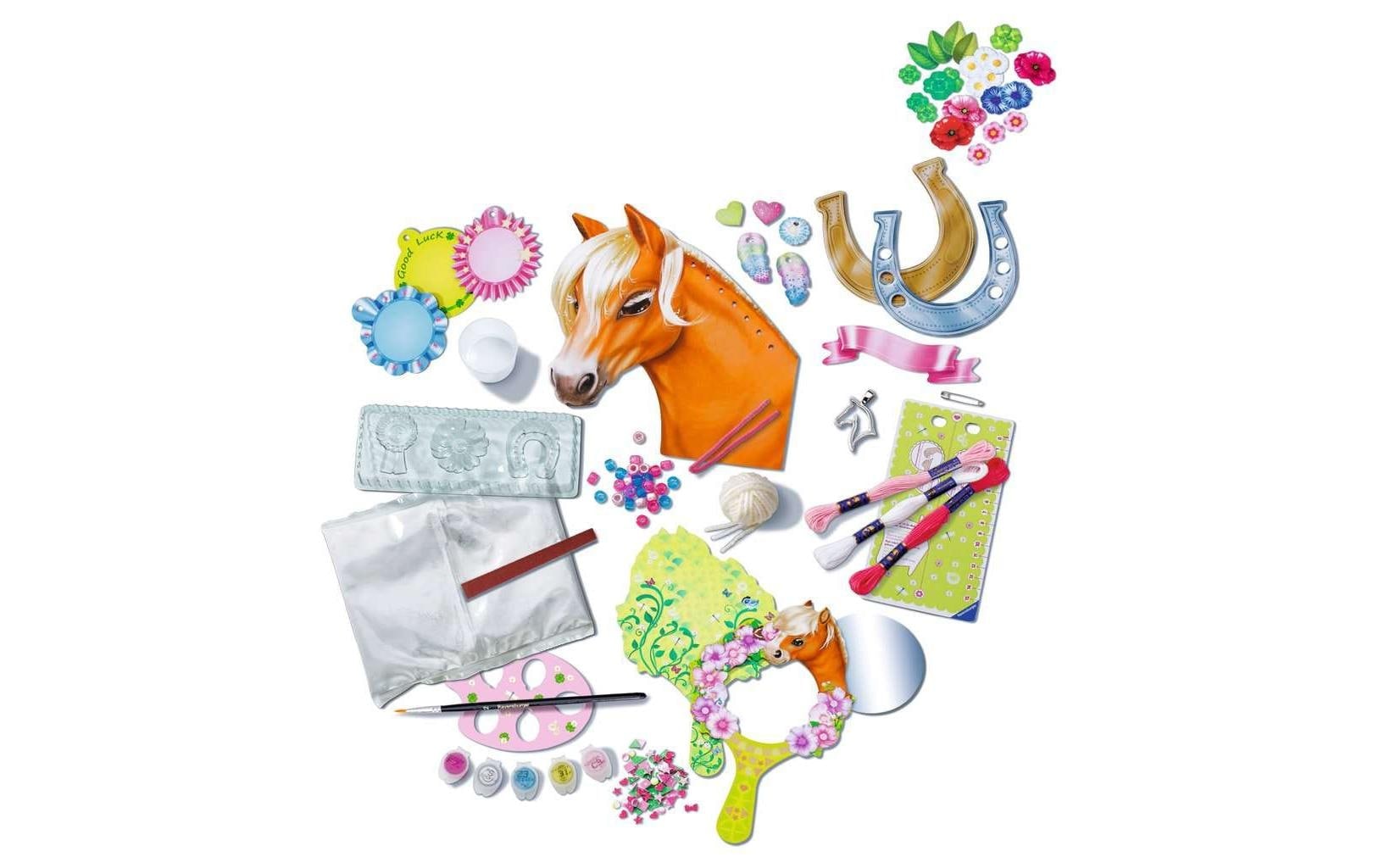 Ravensburger Kreativset »BeCreative – Pferde«