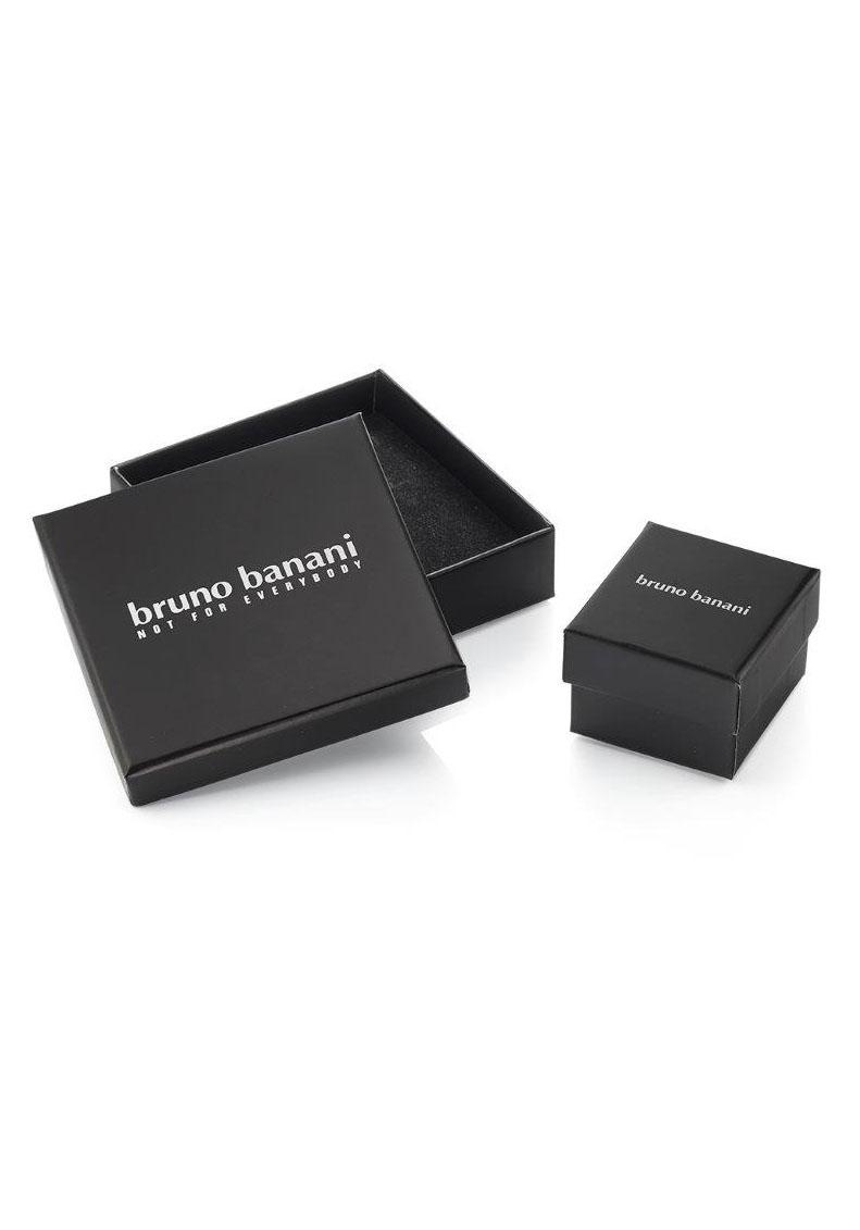 Bruno Banani Edelstahlarmband "Schmuck Geschenk Armkette Königskette 4-Kant-Optik Silber"
