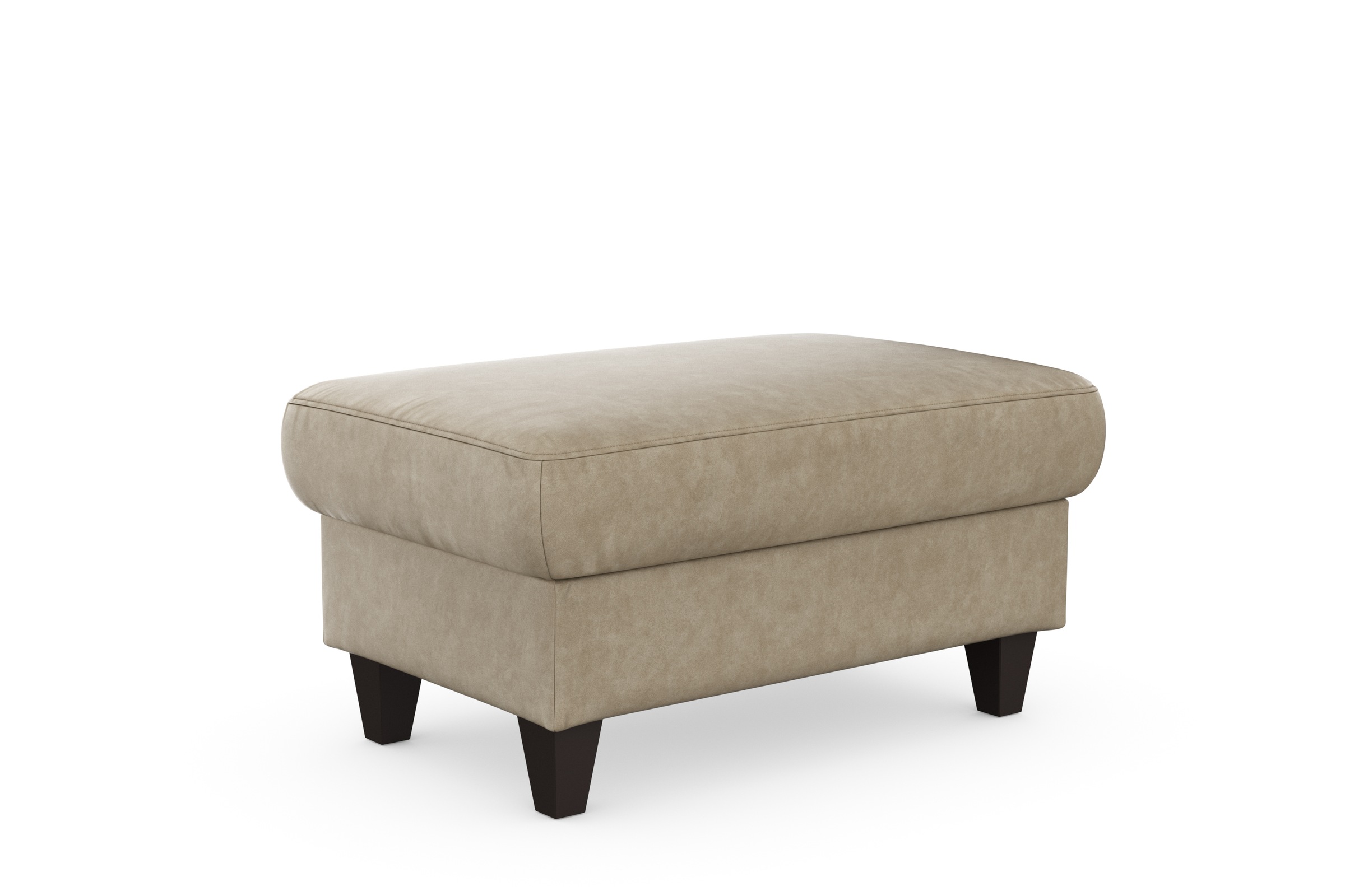 sit&more Stauraumhocker »Farö«, mit Stauraum und Federkern und wengefarbenen Füssen
