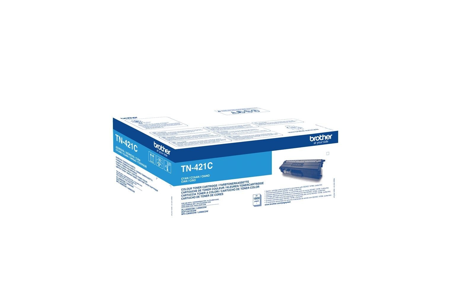 Brother Tonerpatrone »TN-421C Cyan«