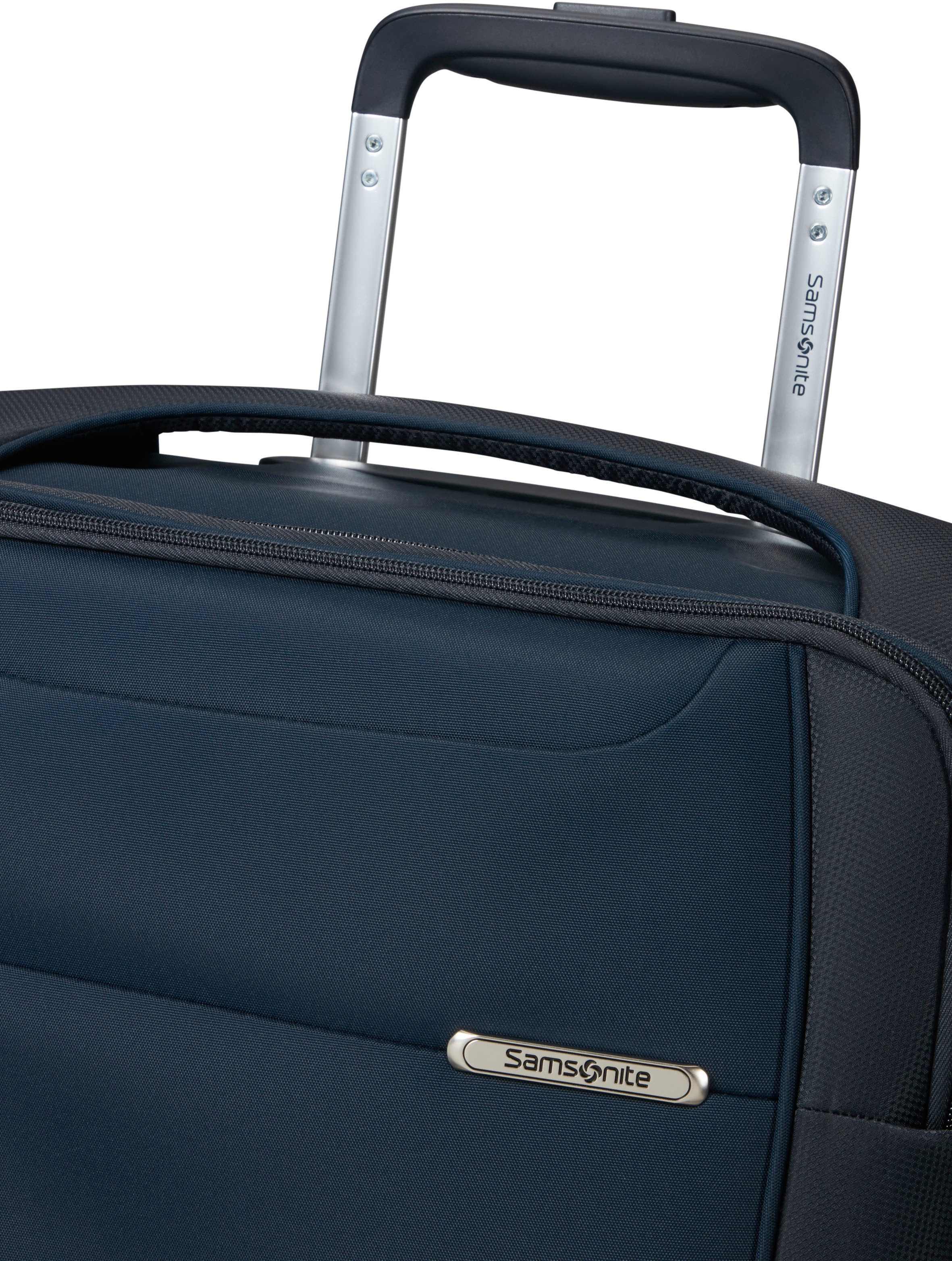 Samsonite Weichgepäck-Trolley »D'LITE, verschiedene Grössen und Farben«, 4 Rollen, Hartschalen-Koffer Reisekoffer TSA-Zahlenschloss Volumenerweiterung