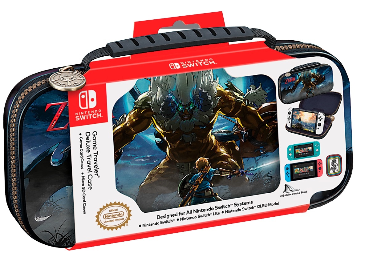 BigBen Spielekonsolen-Tasche »Nintendo Switch Travel Case Zelda NNS42Z«, (5 tlg.)