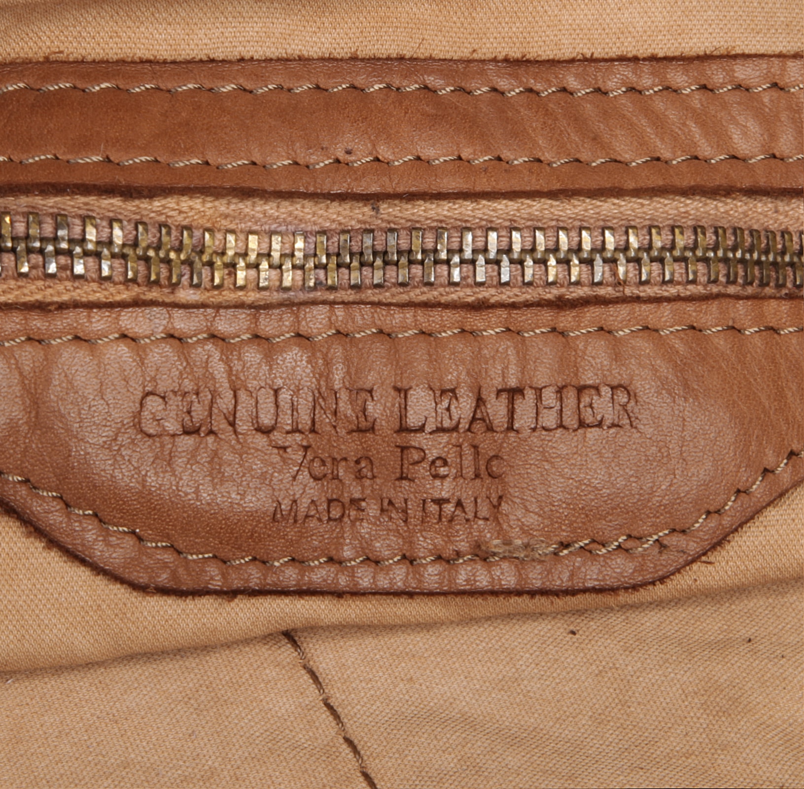 Samantha Look Shopper, echt Leder, Made in Italy
