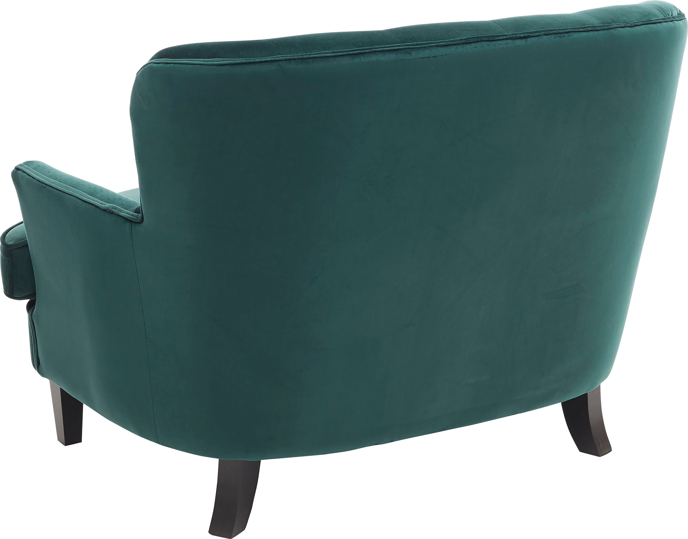 ATLANTIC home collection 1,5-Sitzer »Leo«, XXL-Sessel mit Taschenfederkern und Samtveloursbezug