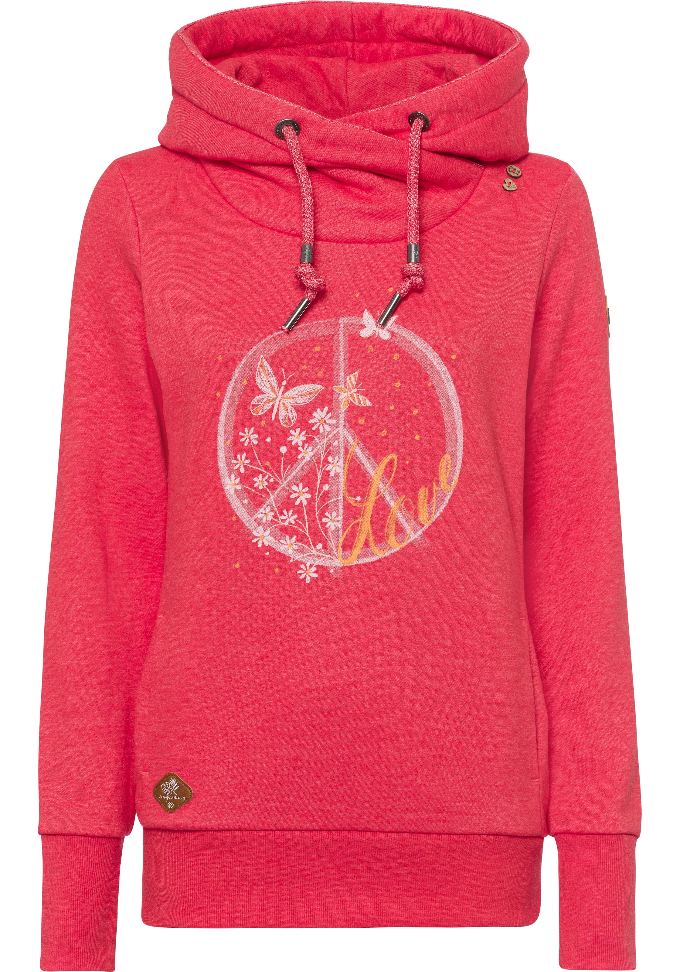 Sweater »GRIPY BUTTON PEACE O«, mit Statement-Print