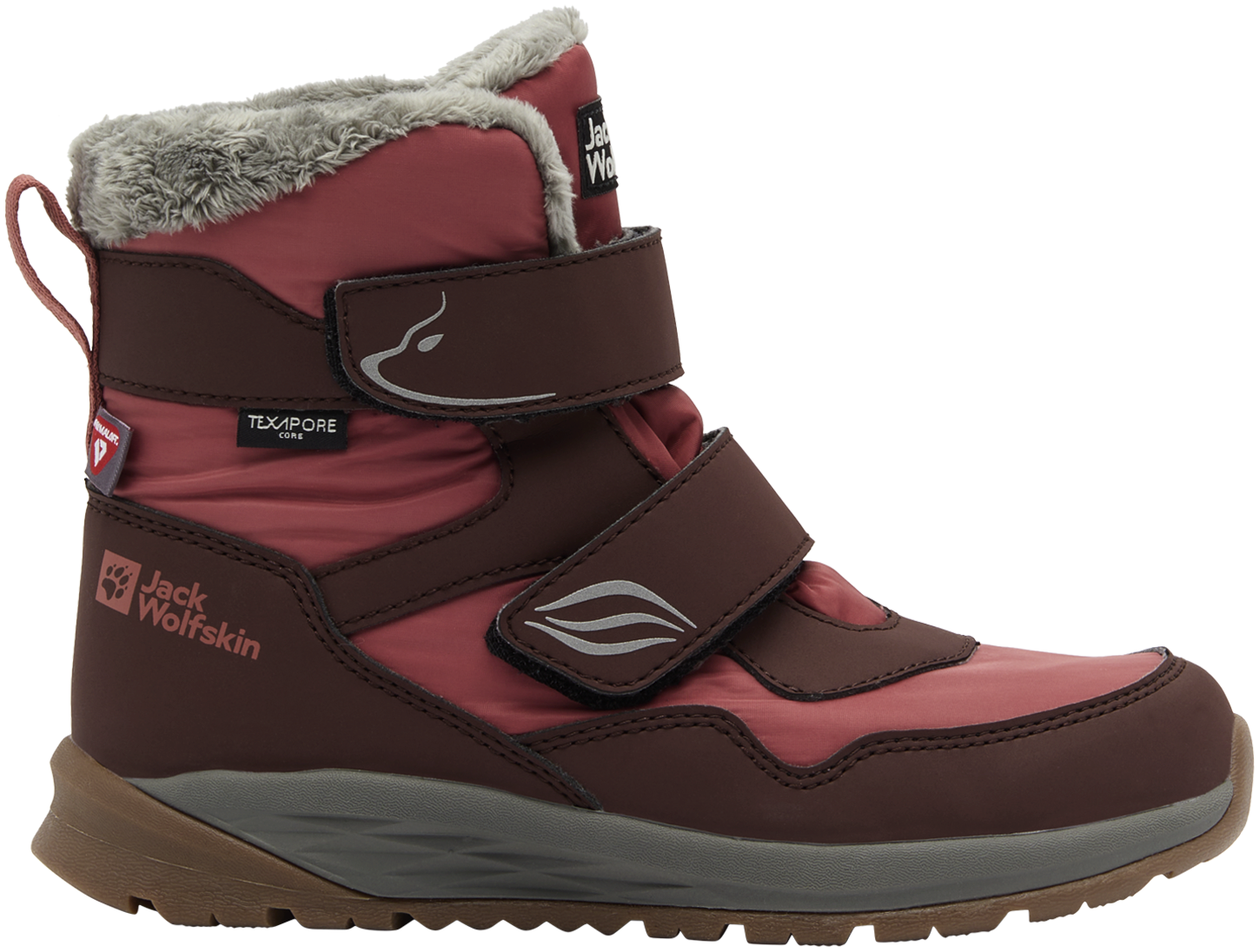 Jack Wolfskin Winterboots »POLAR BEAR-G TEXAPORE MID VC K«, Snowboots, Winterstiefel, Winterschuhe, wasserdicht & gefüttert