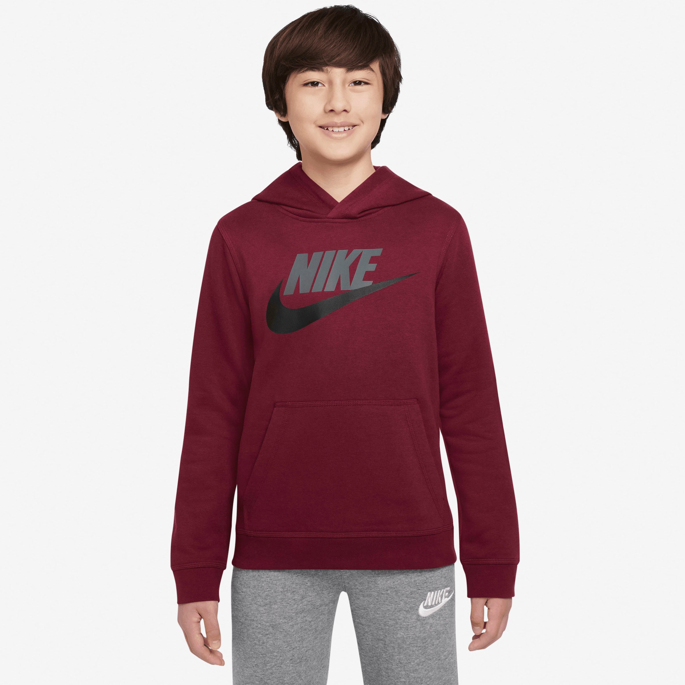 ✵ Nike Sportswear Kapuzensweatshirt Pullover Kids\' Big »Club Hoodie« online Fleece Jelmoli-Versand | ordern