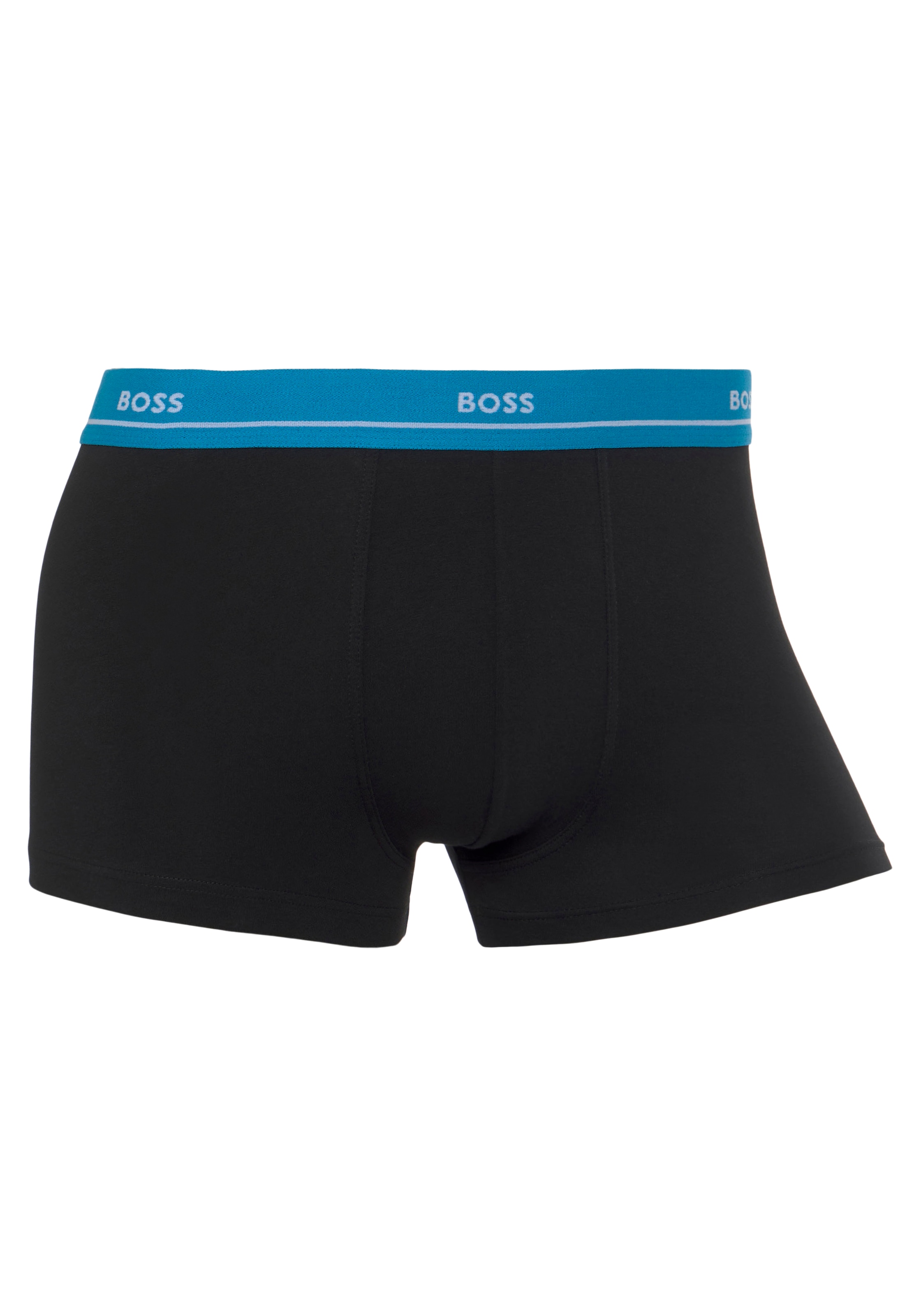 BOSS Boxershorts, (Packung, 5 St., 5er-Pack), mit Logoschriftzug